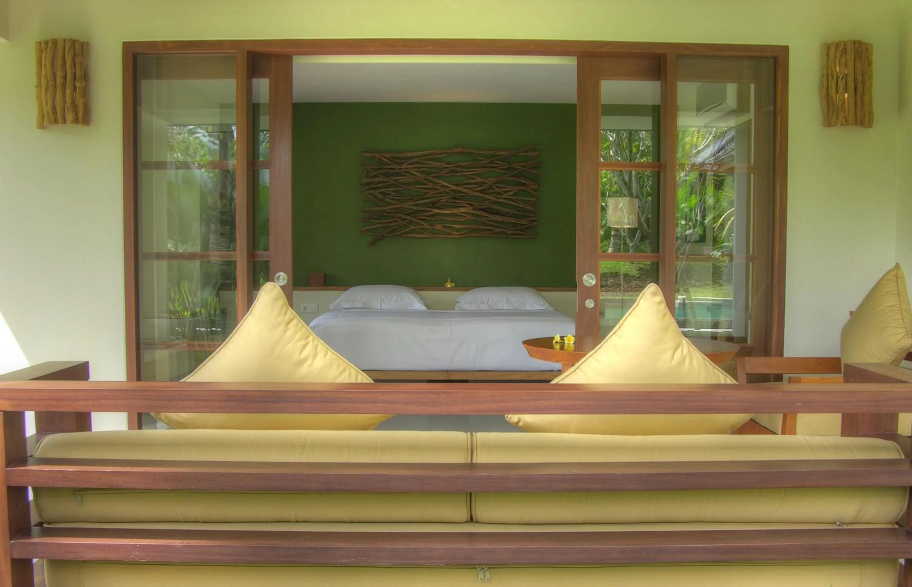 Bed in Villa Sabandari