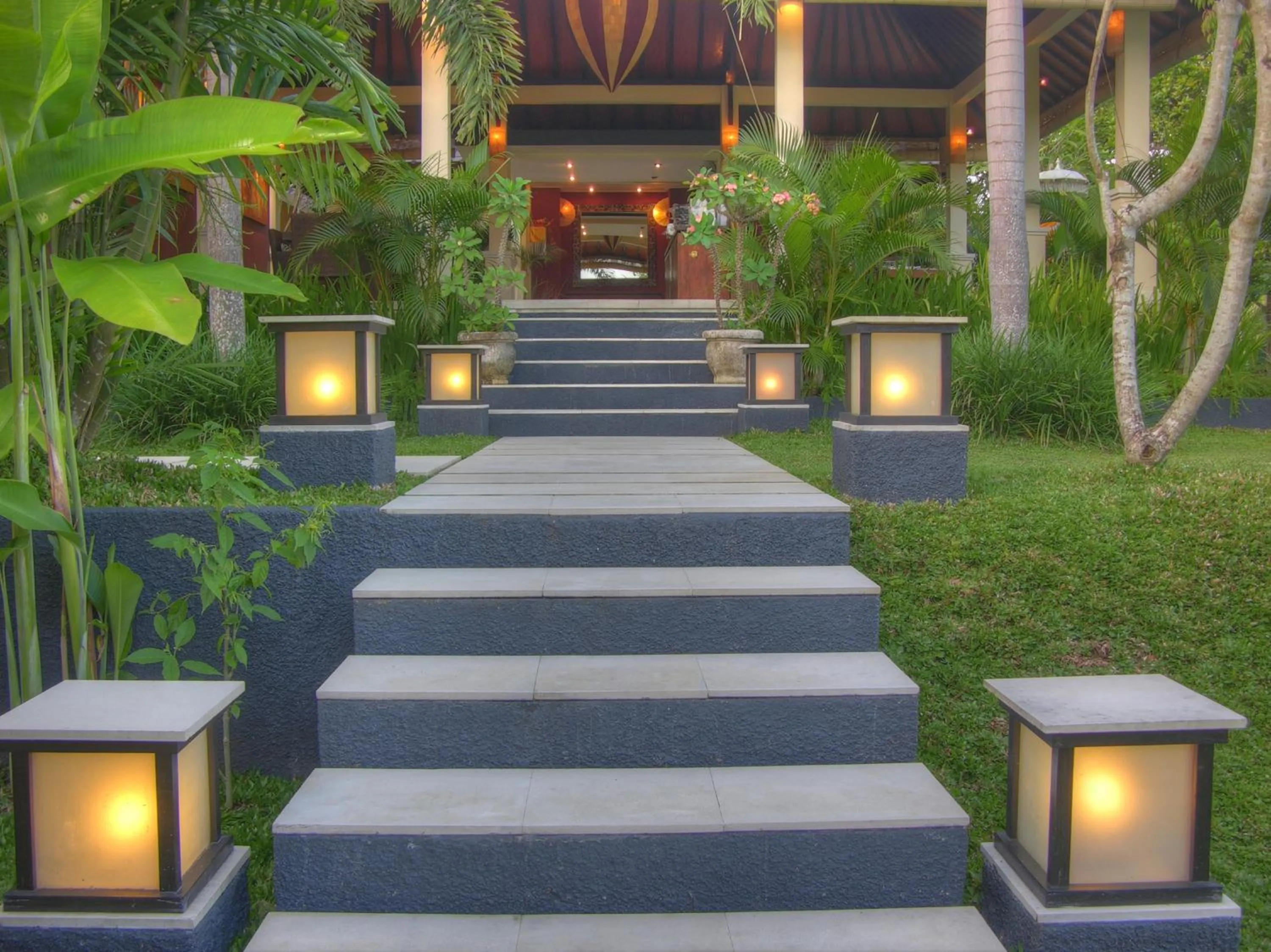 Garden in Villa Sabandari