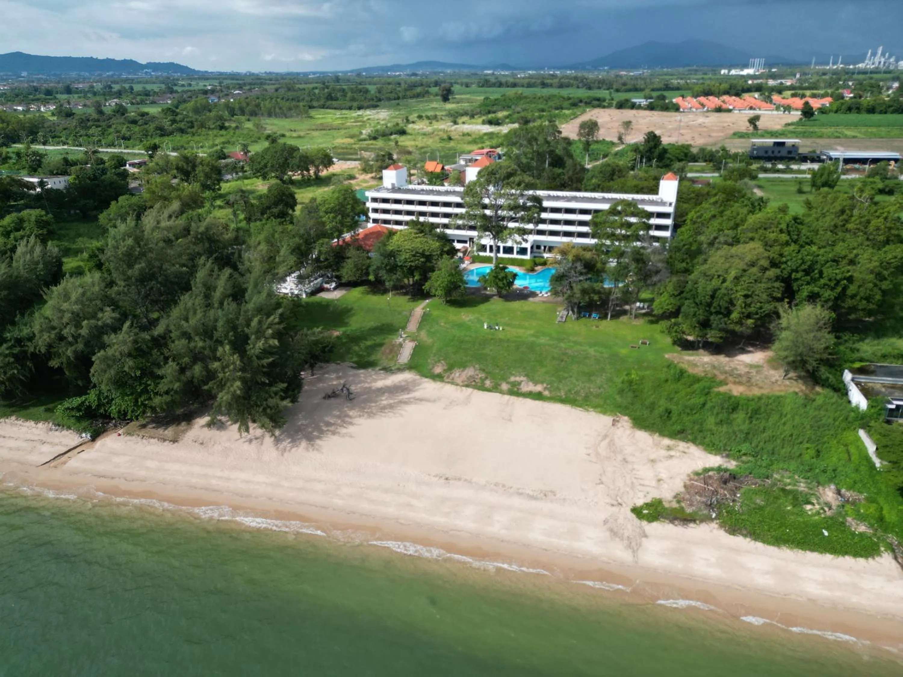 Bird's eye view in Purimas Beach Hotel & Spa