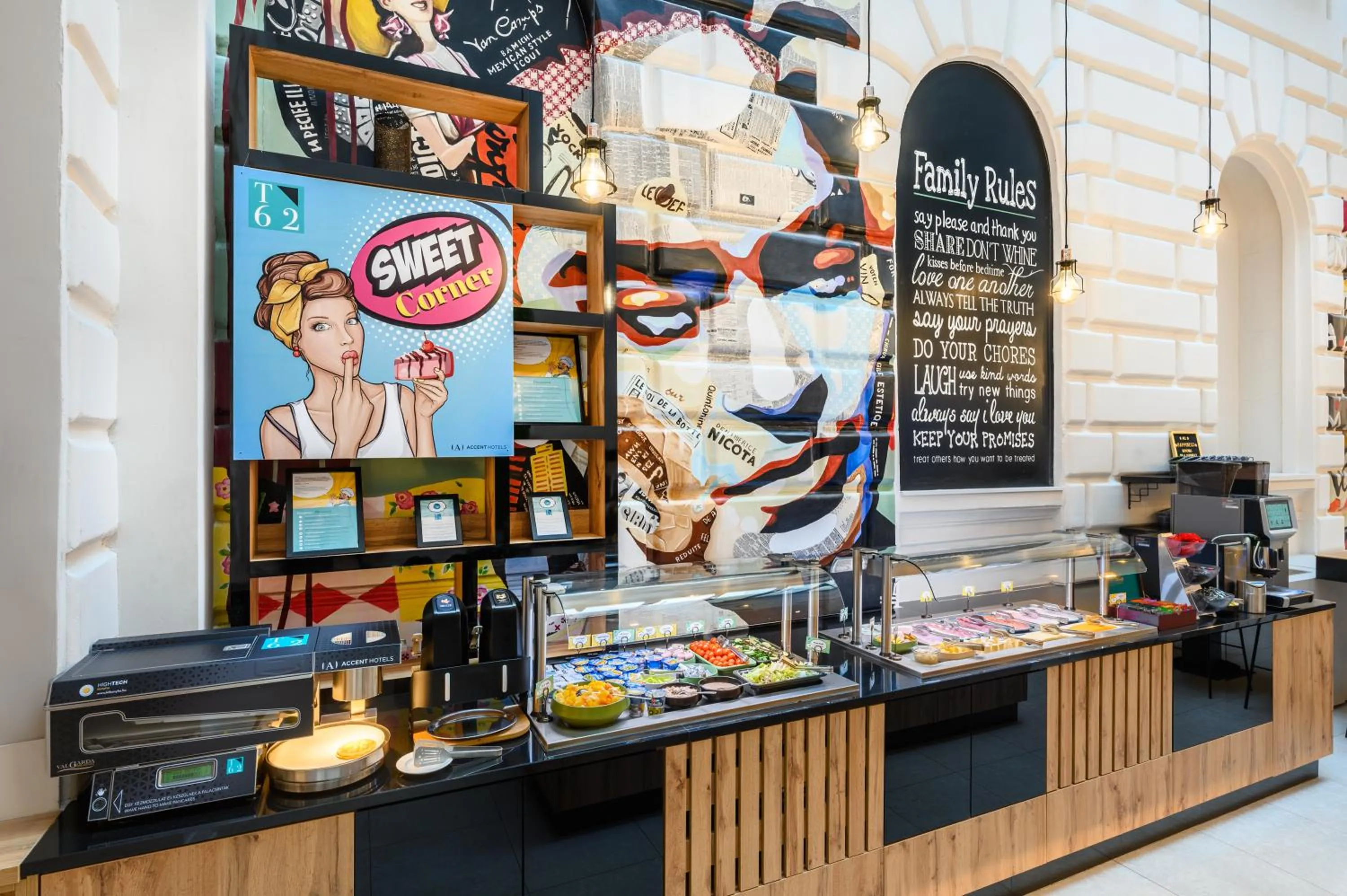 Breakfast in T62 Hotel