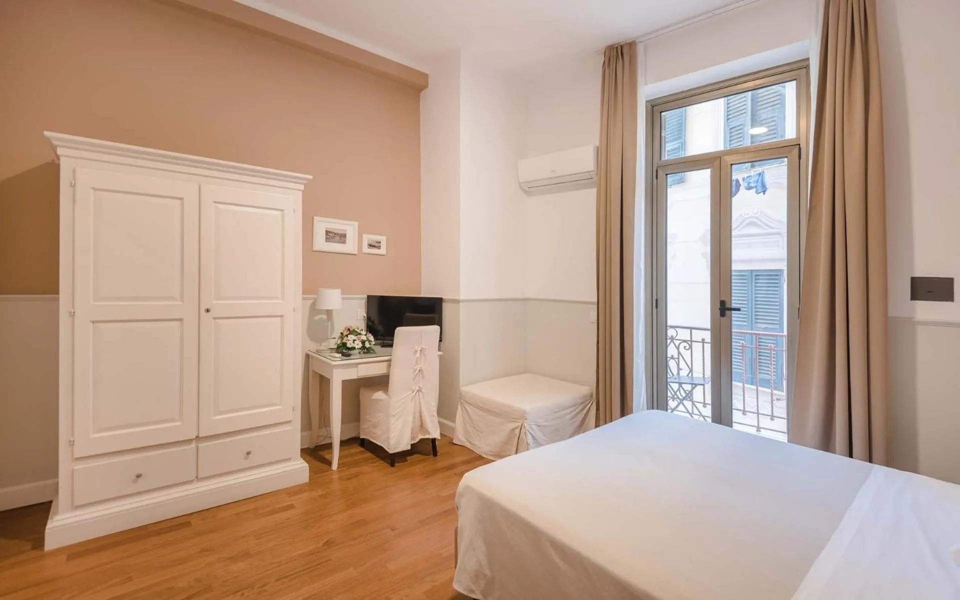 Bed in Miramare Hotel