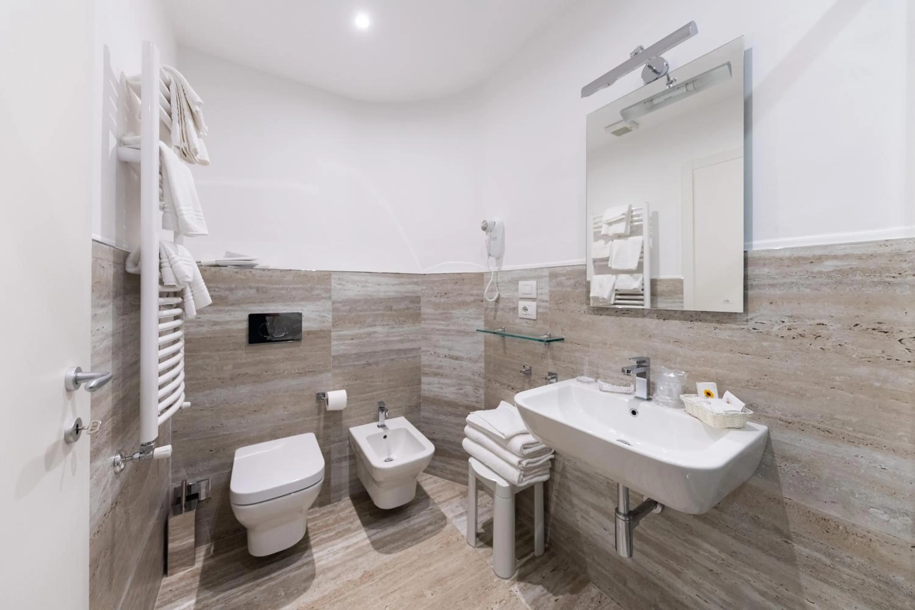 Shower in Miramare Hotel