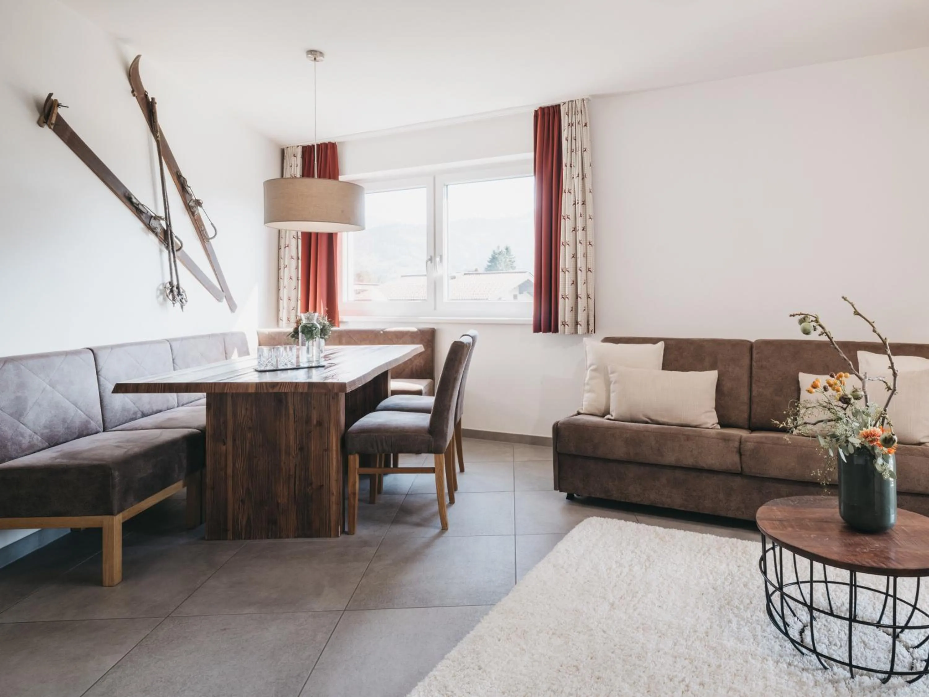 Living room in Village Park Suites
