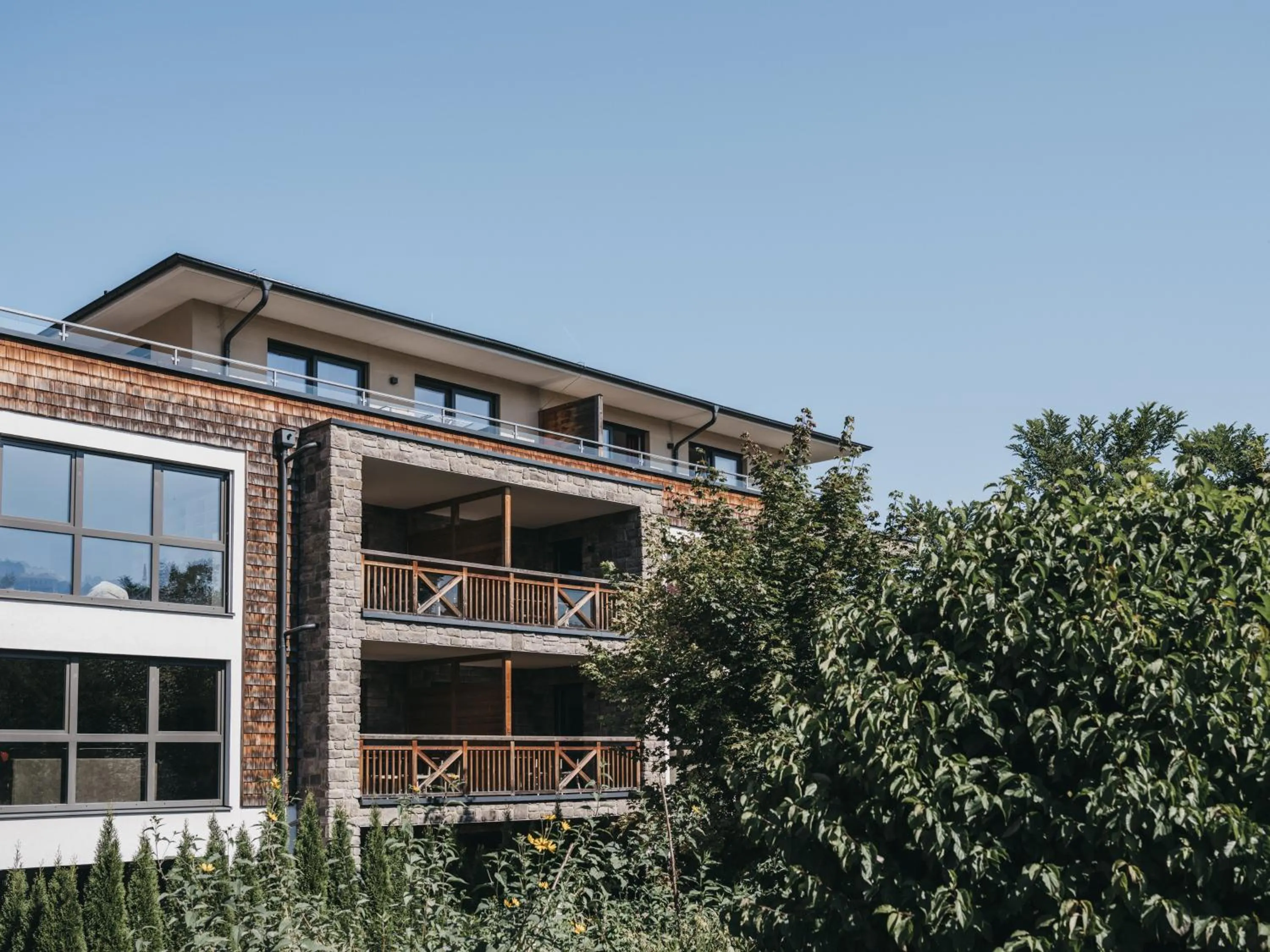 Property building in Village Park Suites