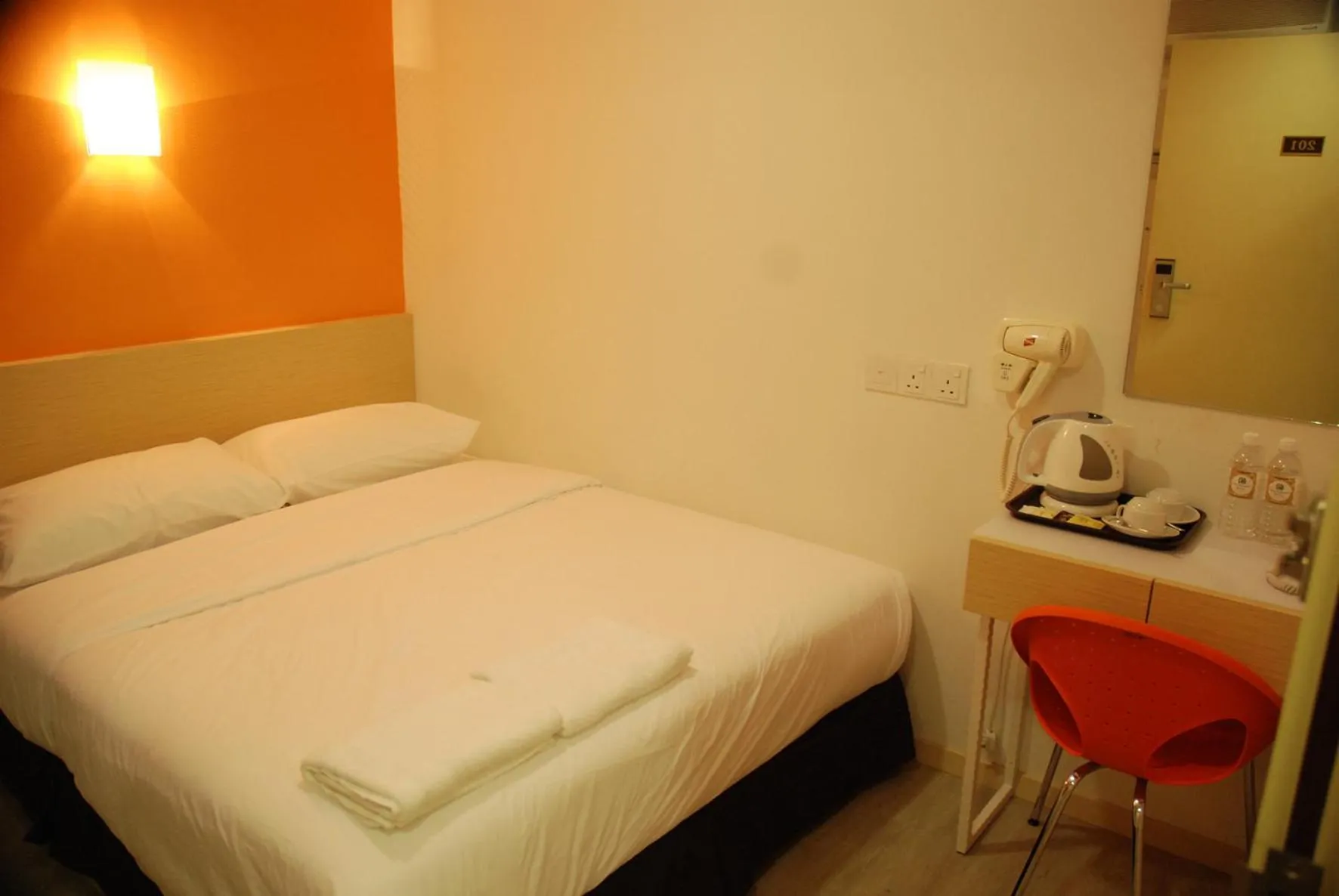 Bed in Old Penang Hotel - Penang Times Square