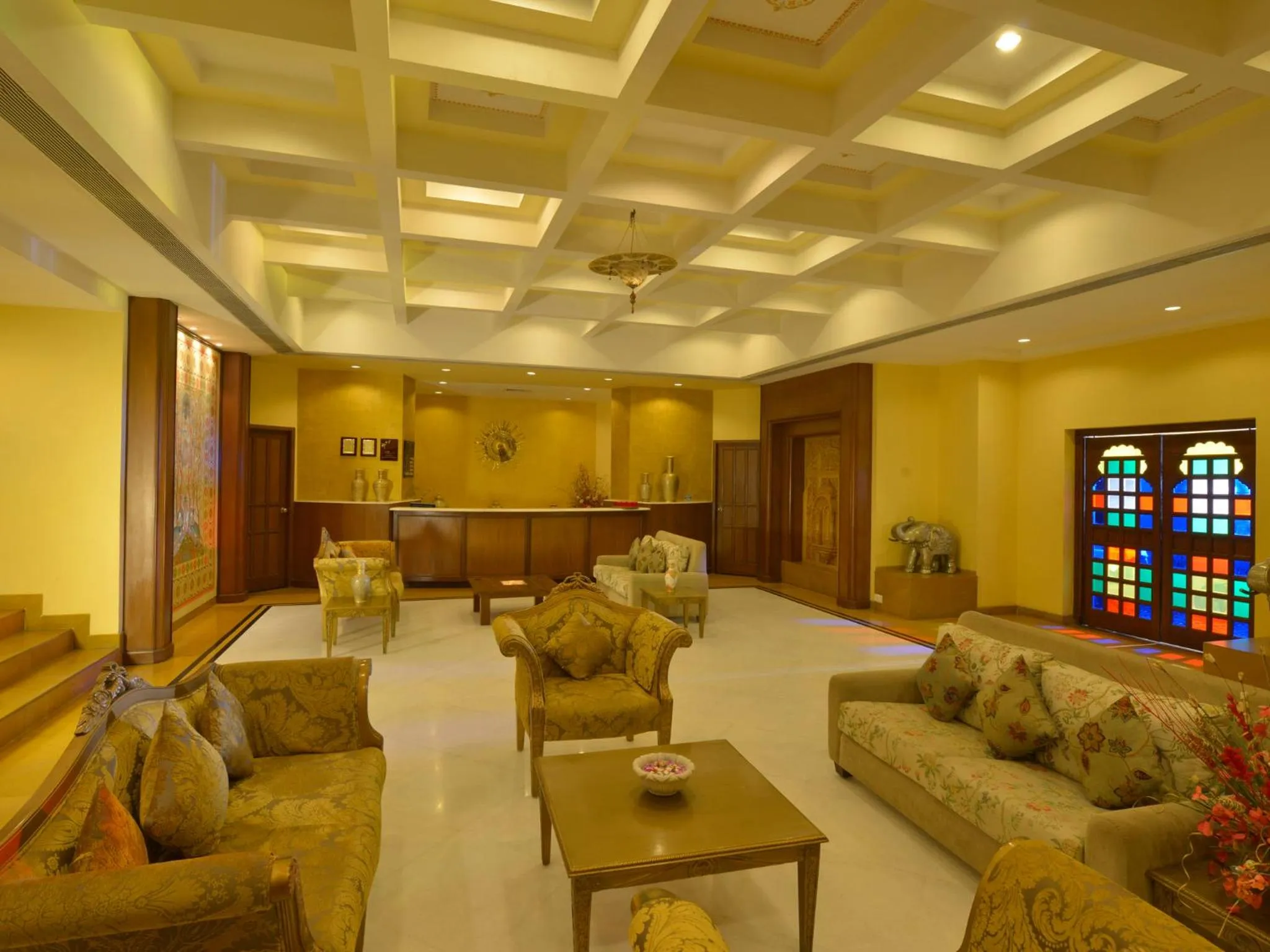 Lobby or reception in Club Mahindra Kumbhalgarh