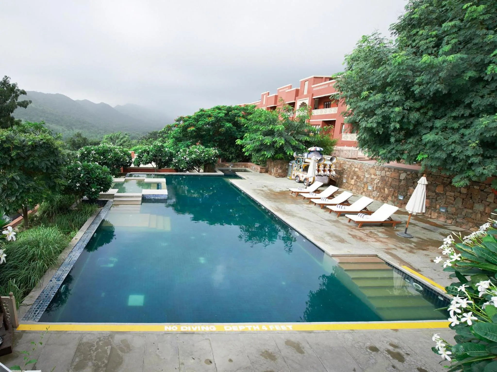 Swimming pool in Club Mahindra Kumbhalgarh