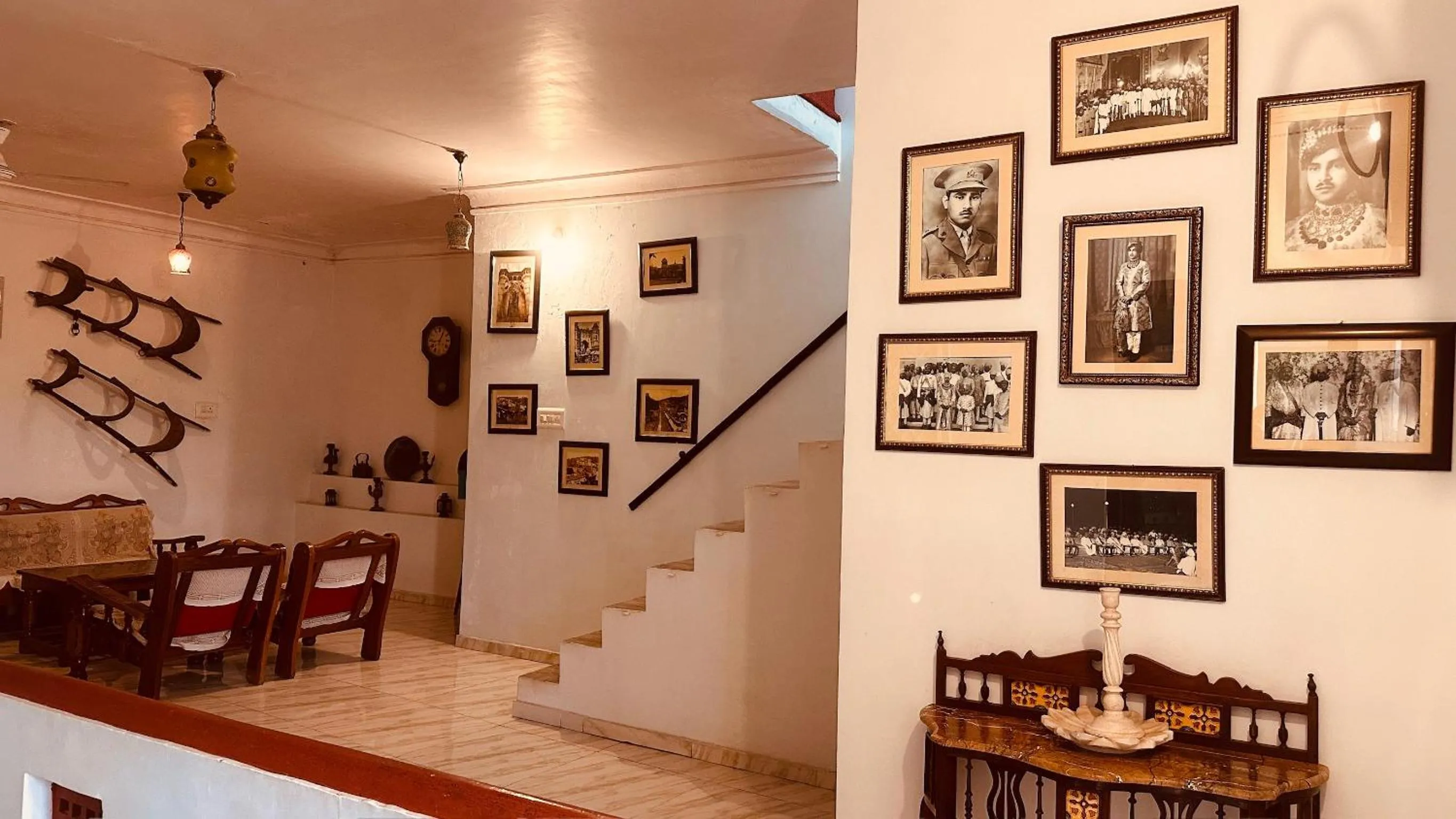 Living room in Haveli Bundi Inn