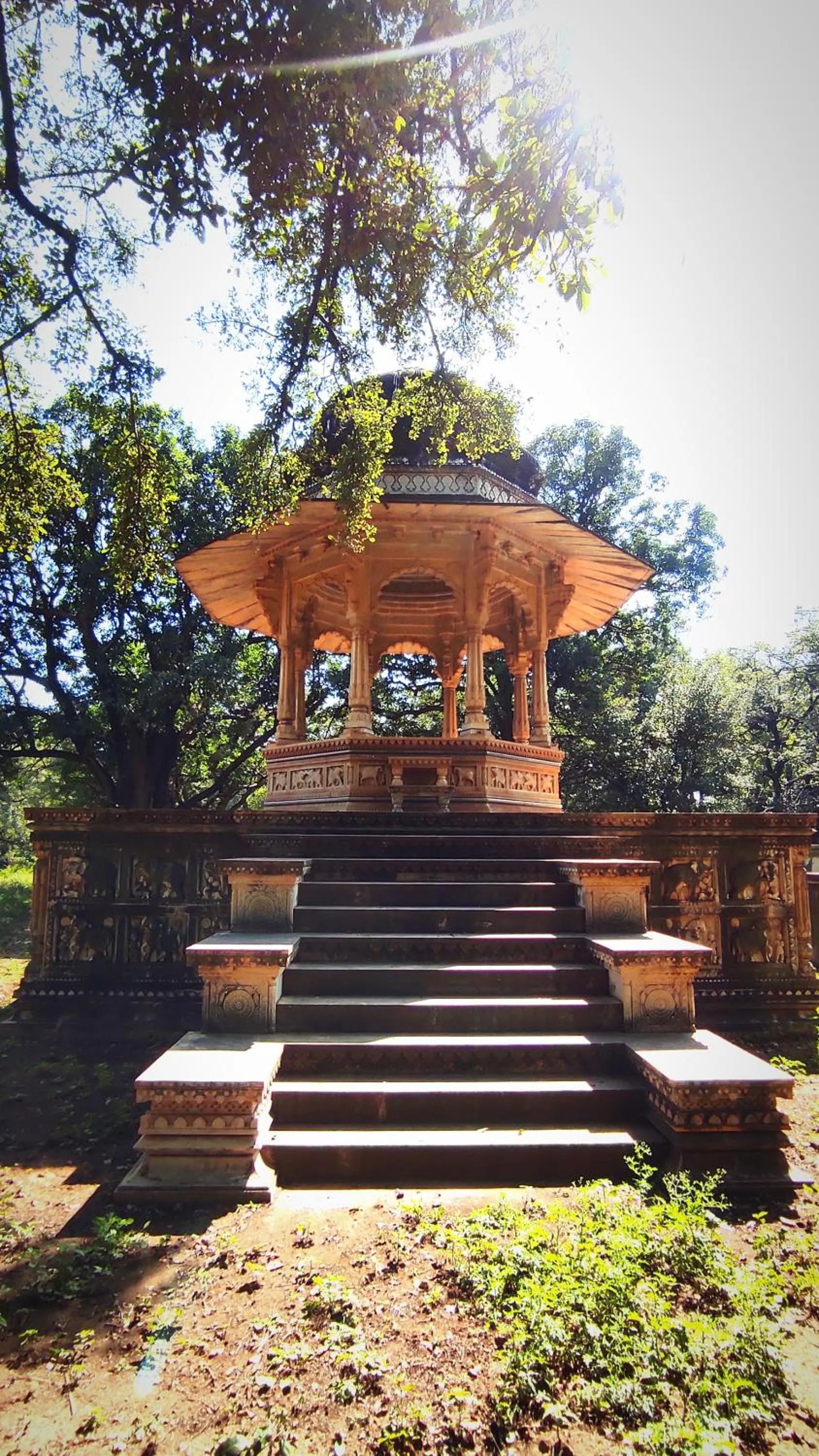 Natural landscape in Haveli Bundi Inn