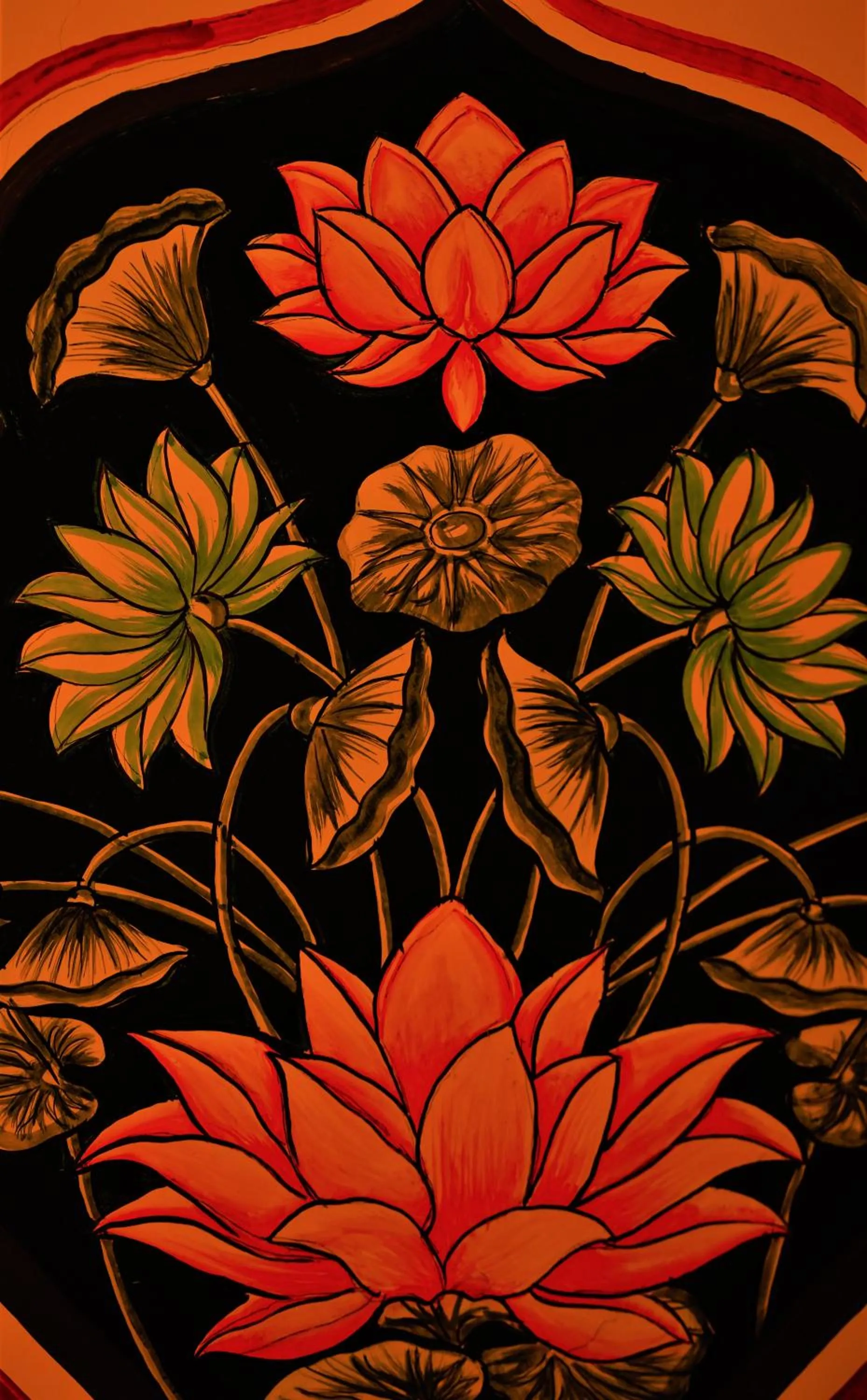 Decorative detail in Haveli Bundi Inn