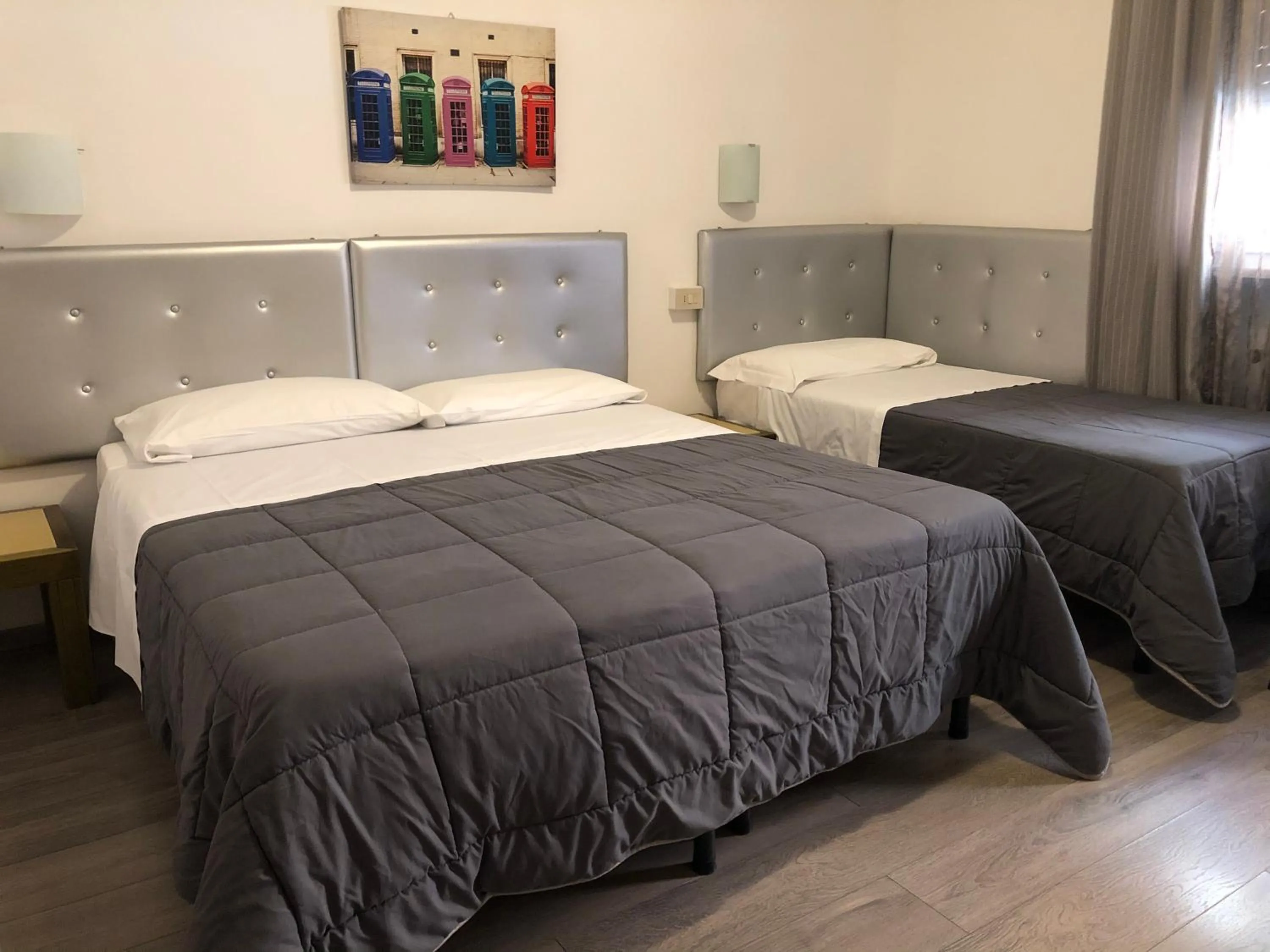 Bed in Hotel Capitol