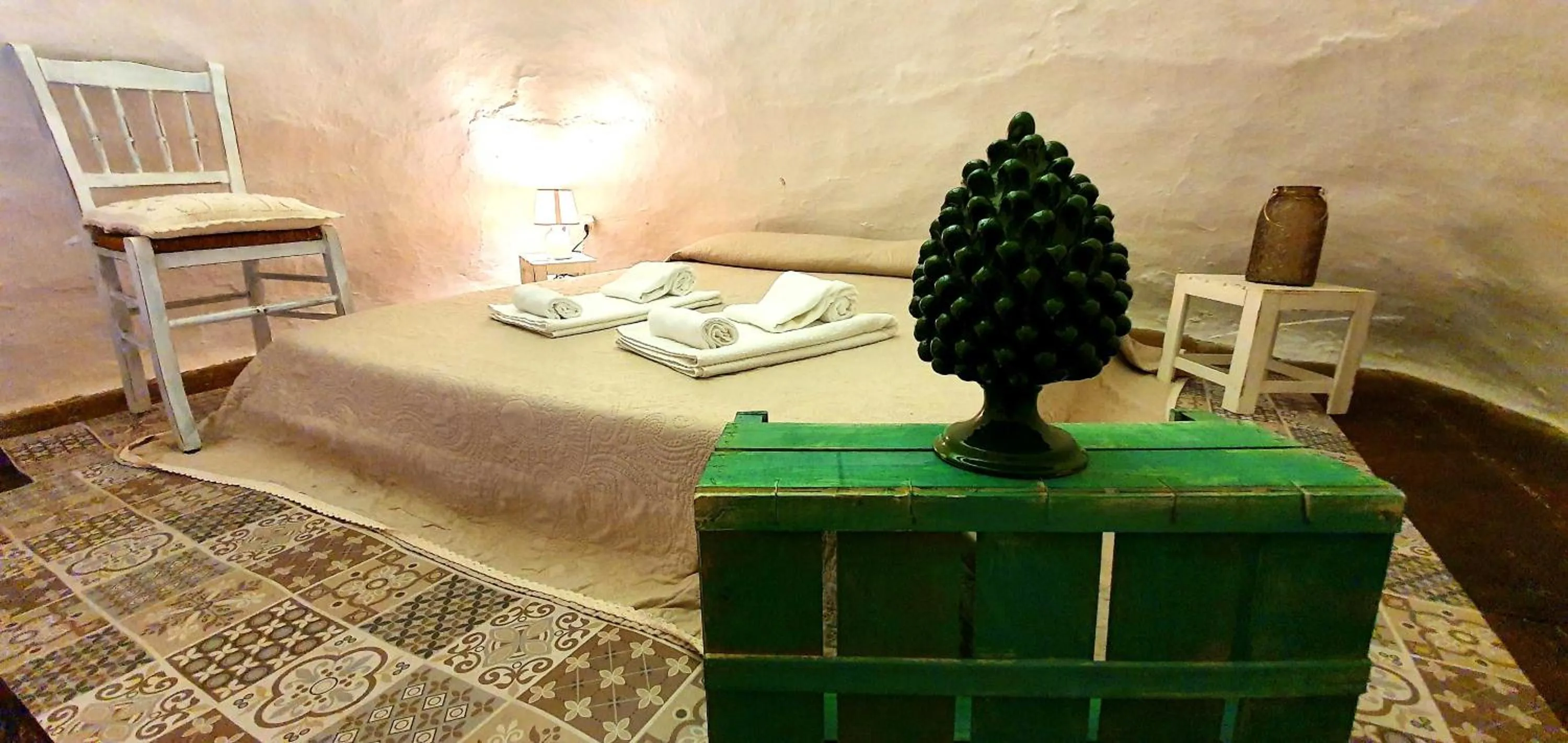 Bed in Trulli Antica Fonte