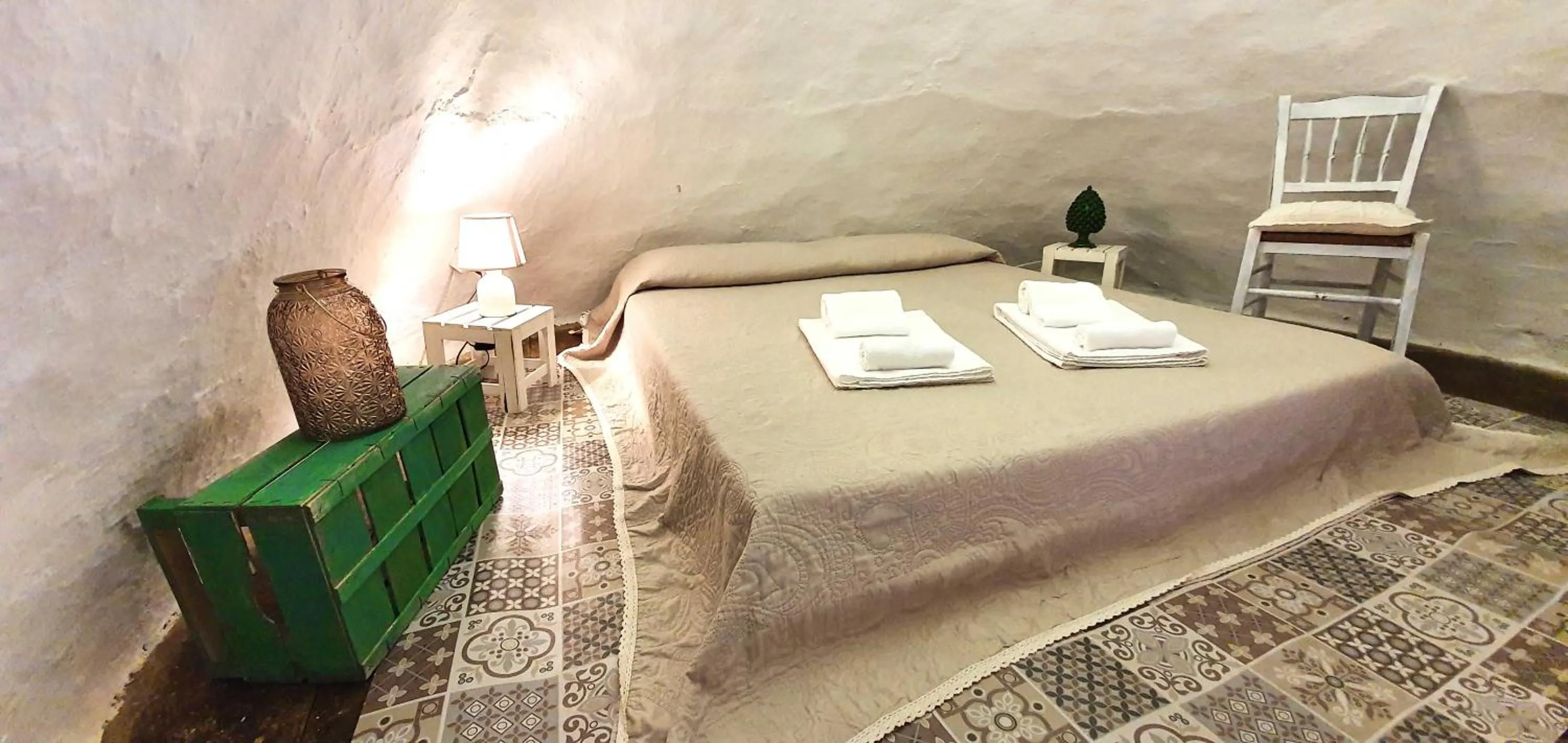 Bed in Trulli Antica Fonte