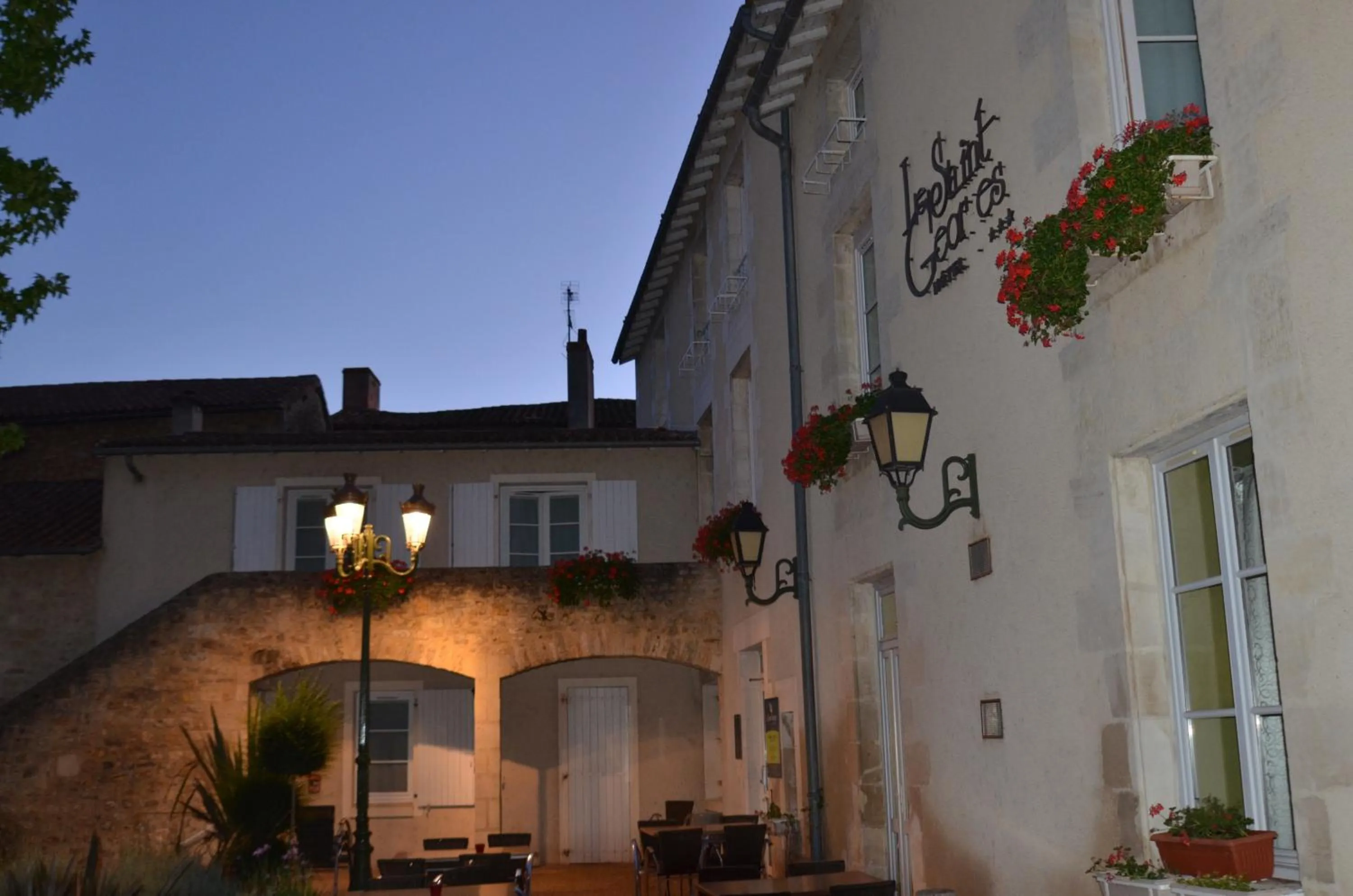 View (from property/room) in Logis Hôtel Le Saint Georges