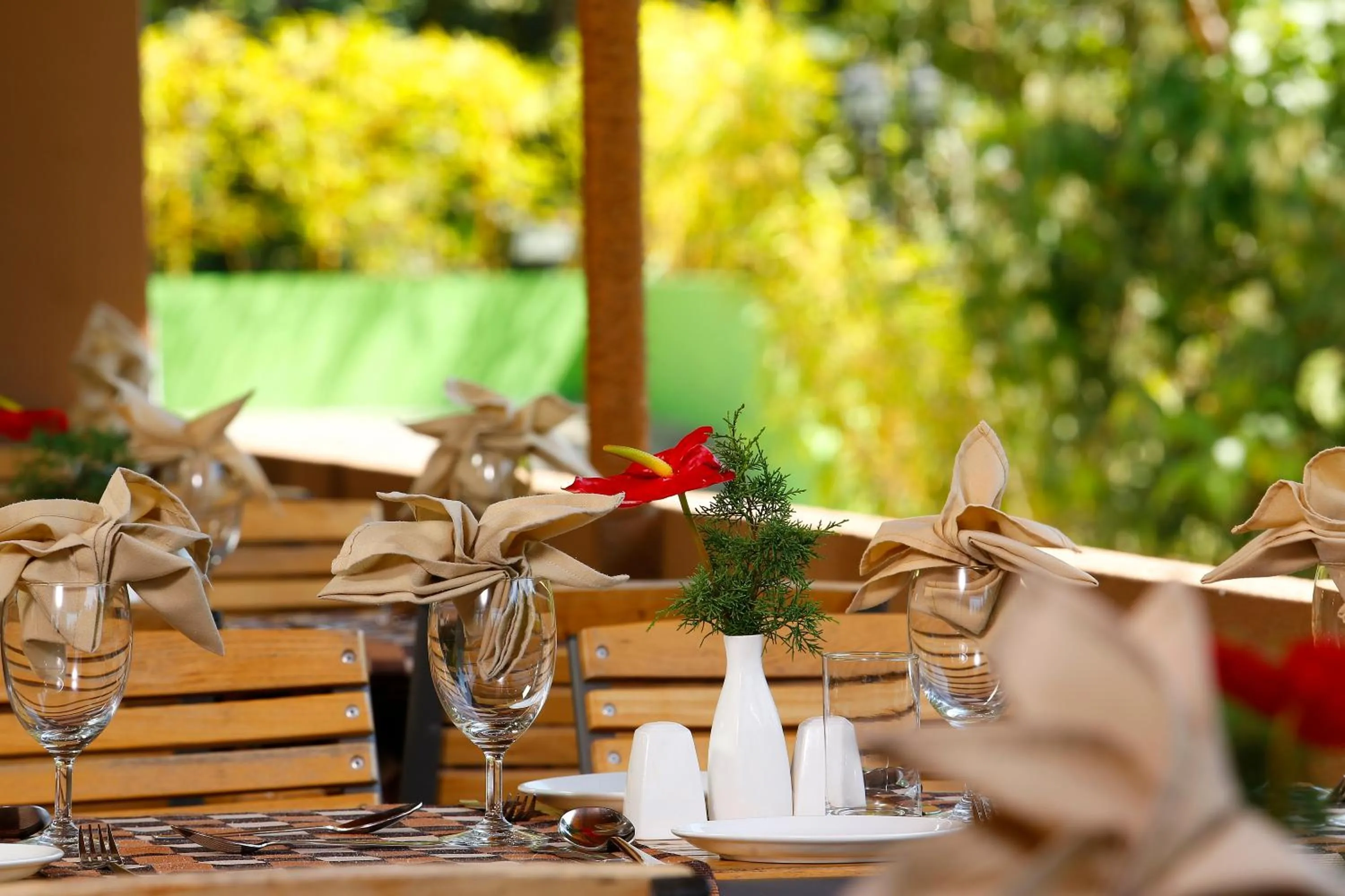 Dining area in Spice Grove
