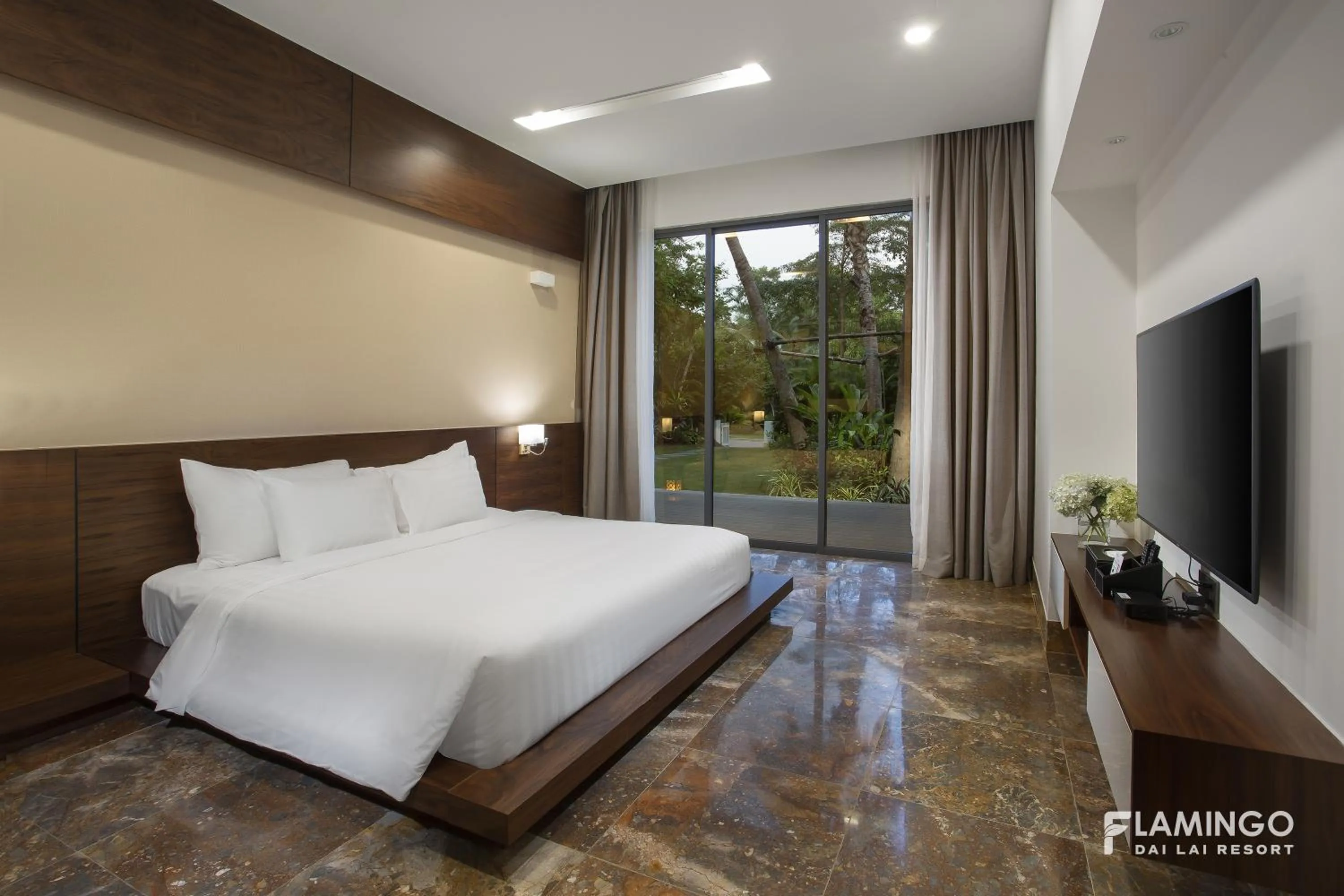 Bedroom in Flamingo Dai Lai Resort