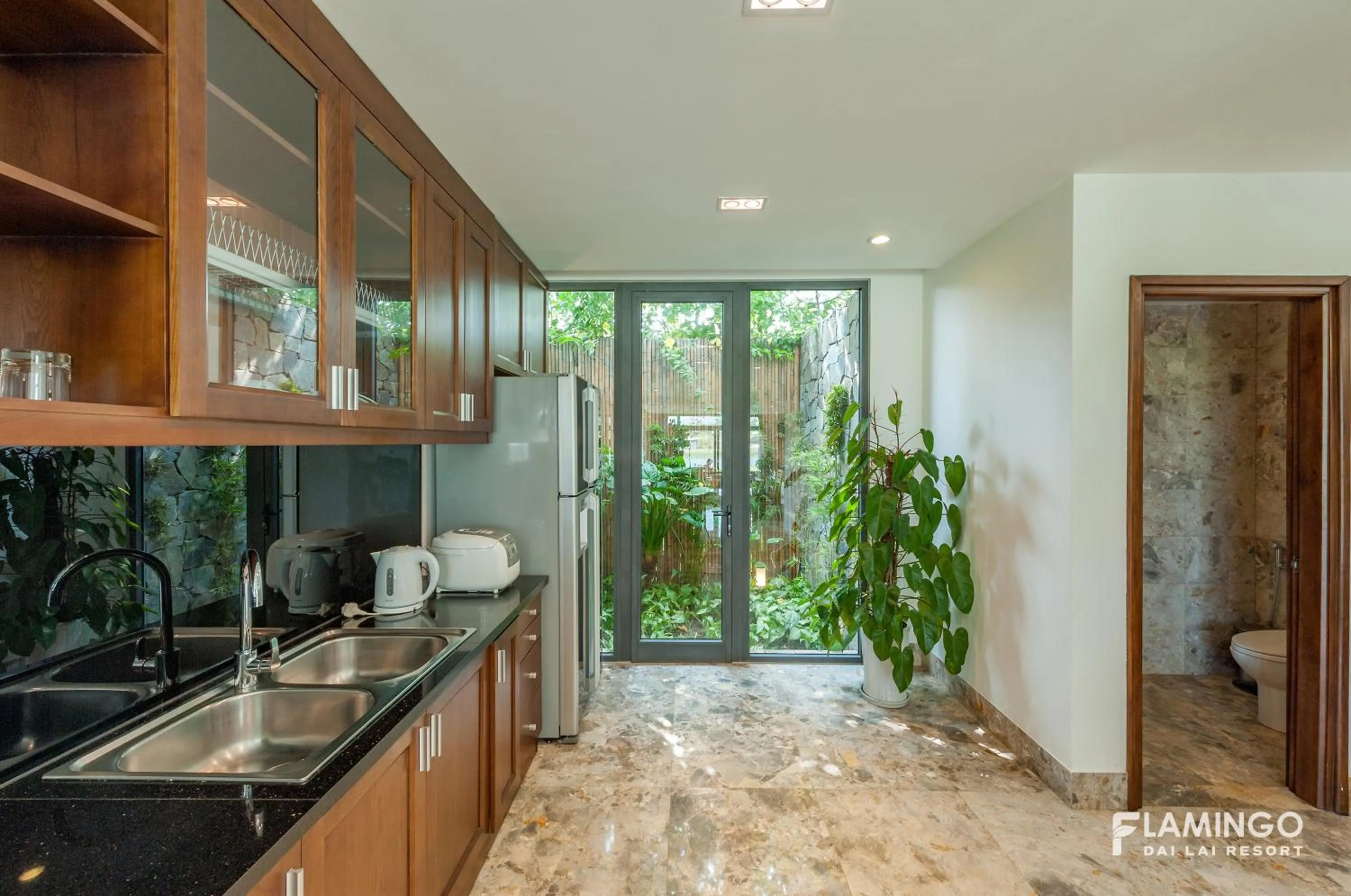 Kitchen or kitchenette, Kitchen/Kitchenette in Flamingo Dai Lai Resort