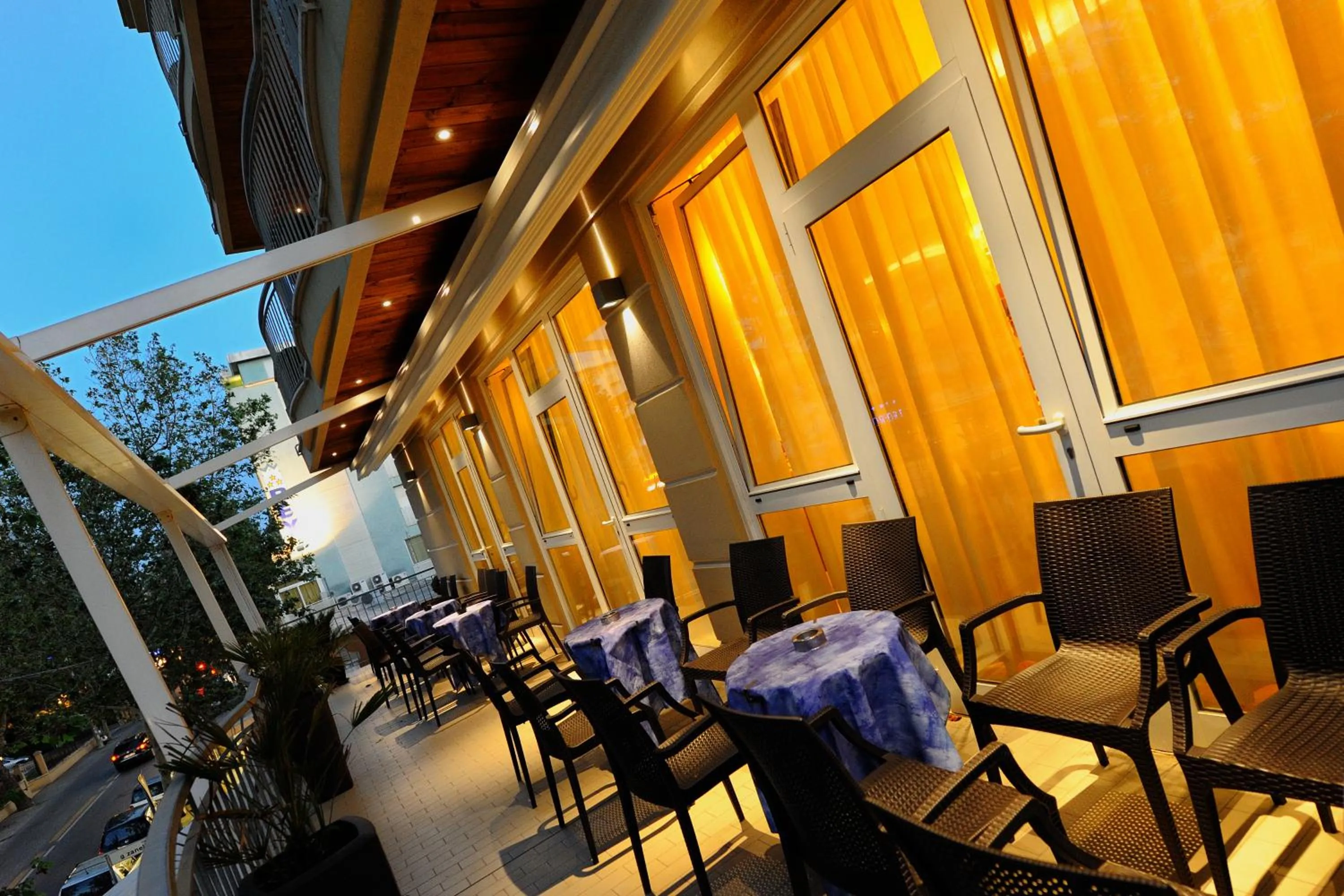 Balcony/Terrace in Hotel Bridge