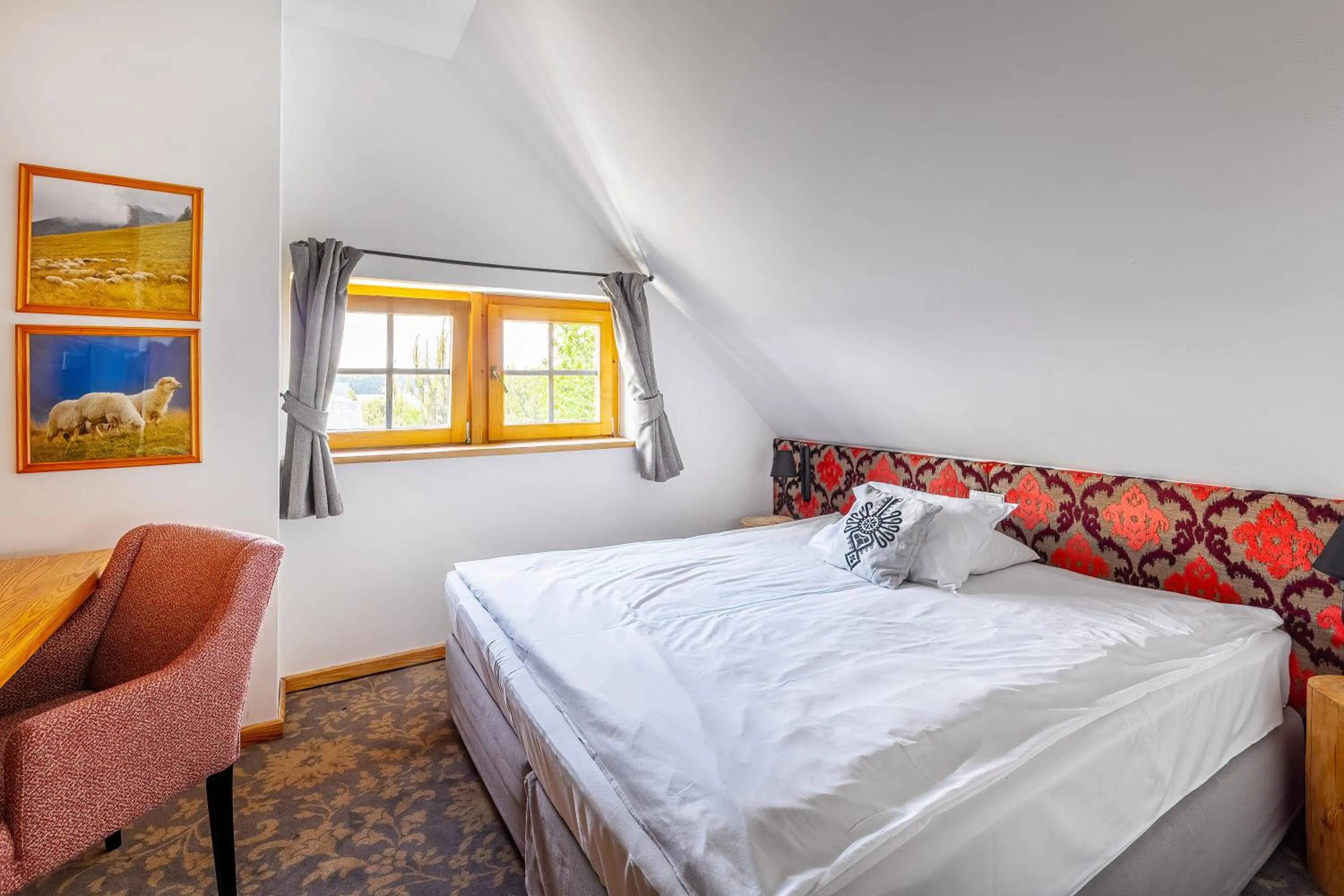 Bed in Hotel Gazdówka Spa