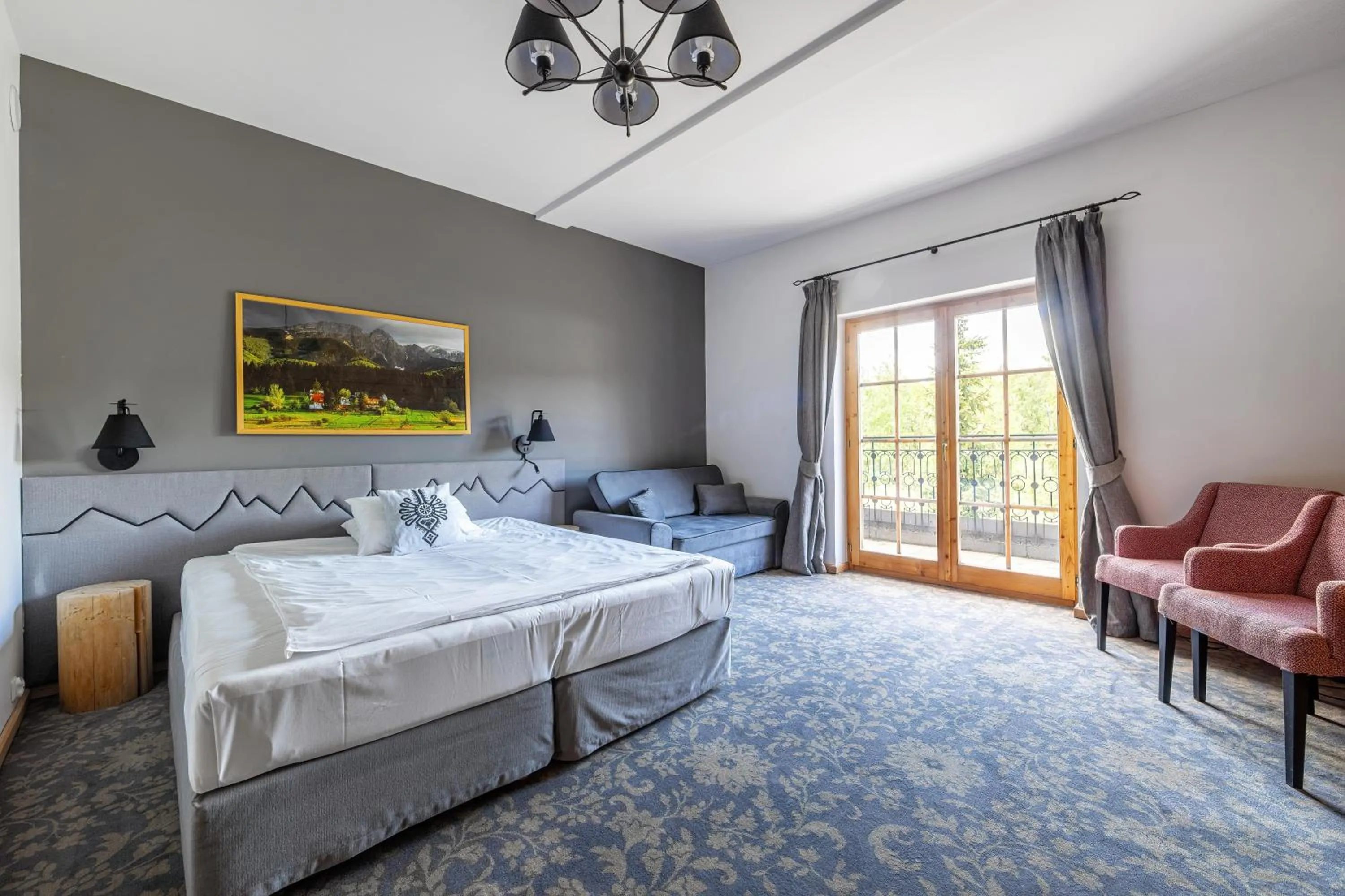 Bed in Hotel Gazdówka Spa
