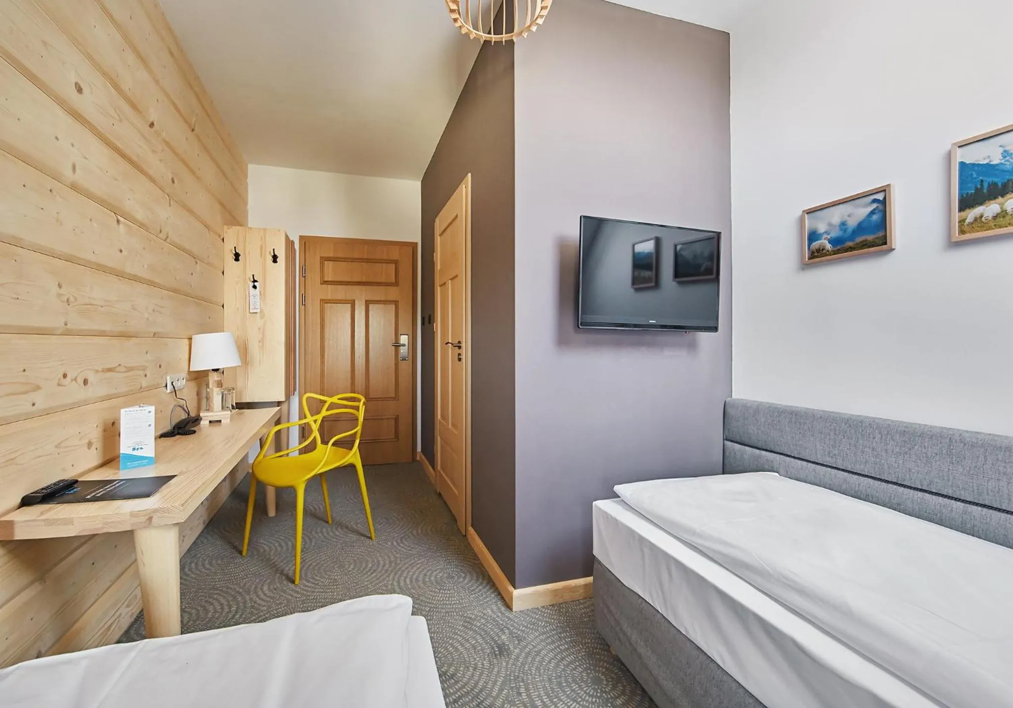 Bed in Hotel Gazdówka Spa