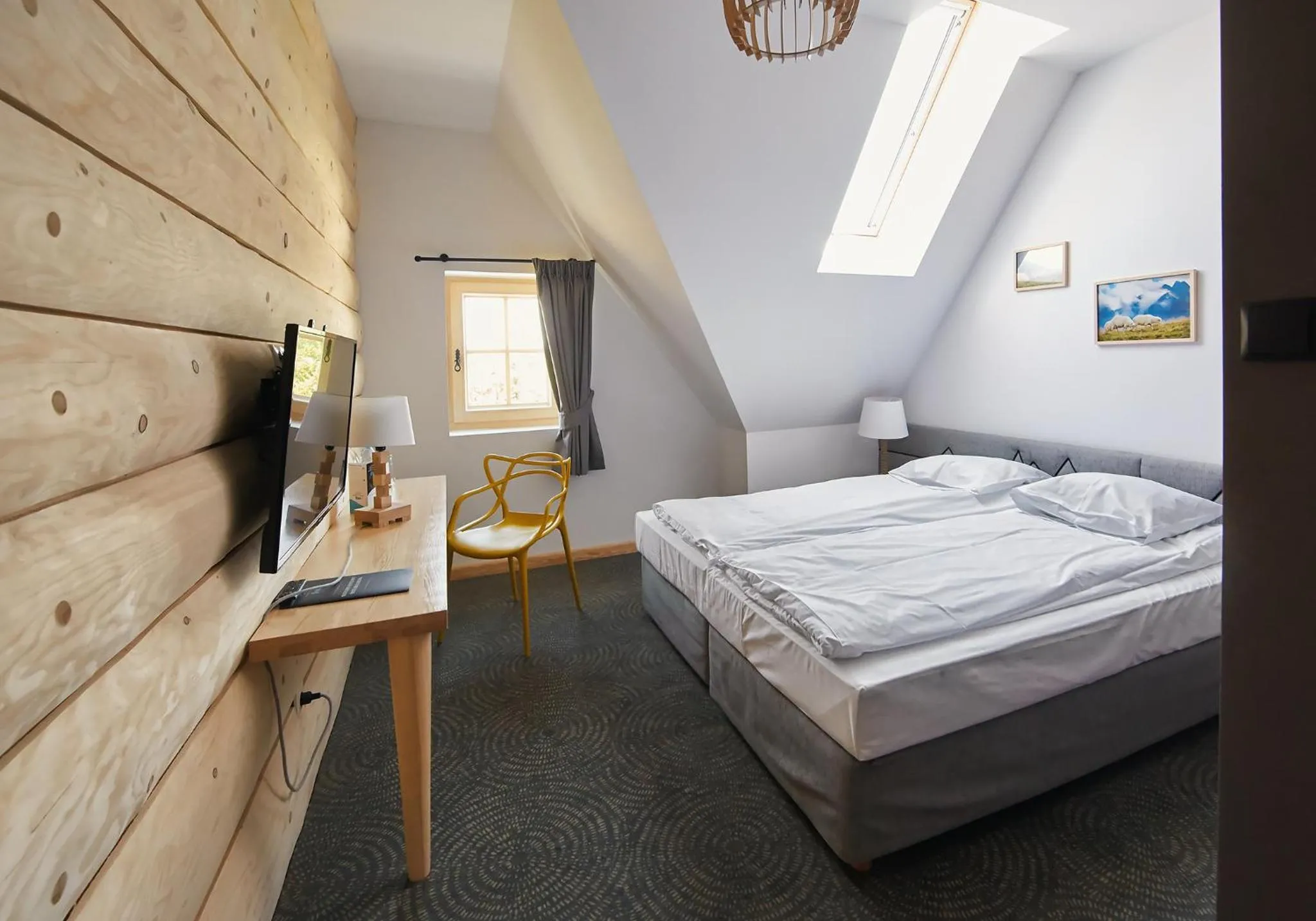 Bed in Hotel Gazdówka Spa