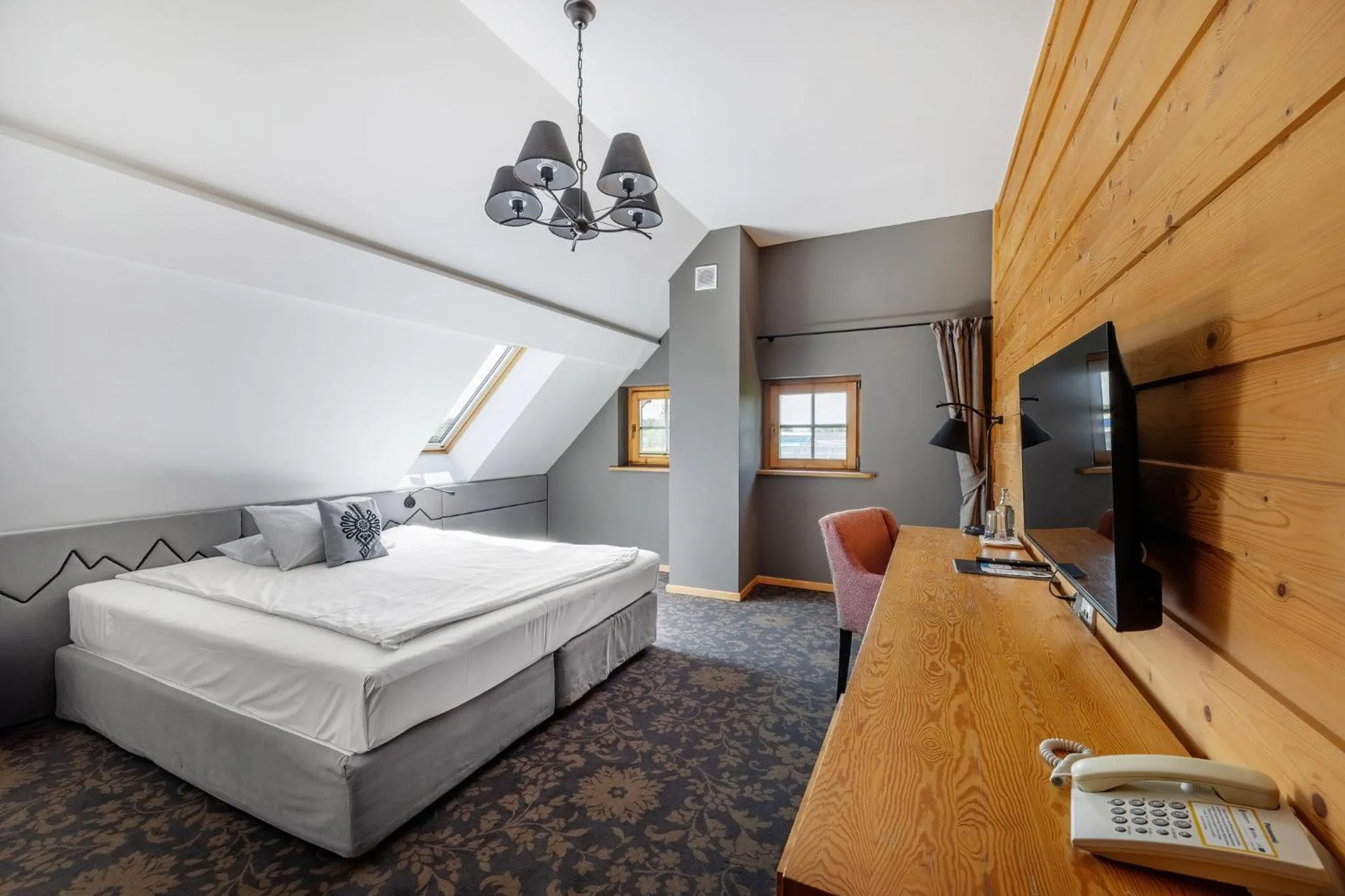 Bed in Hotel Gazdówka Spa