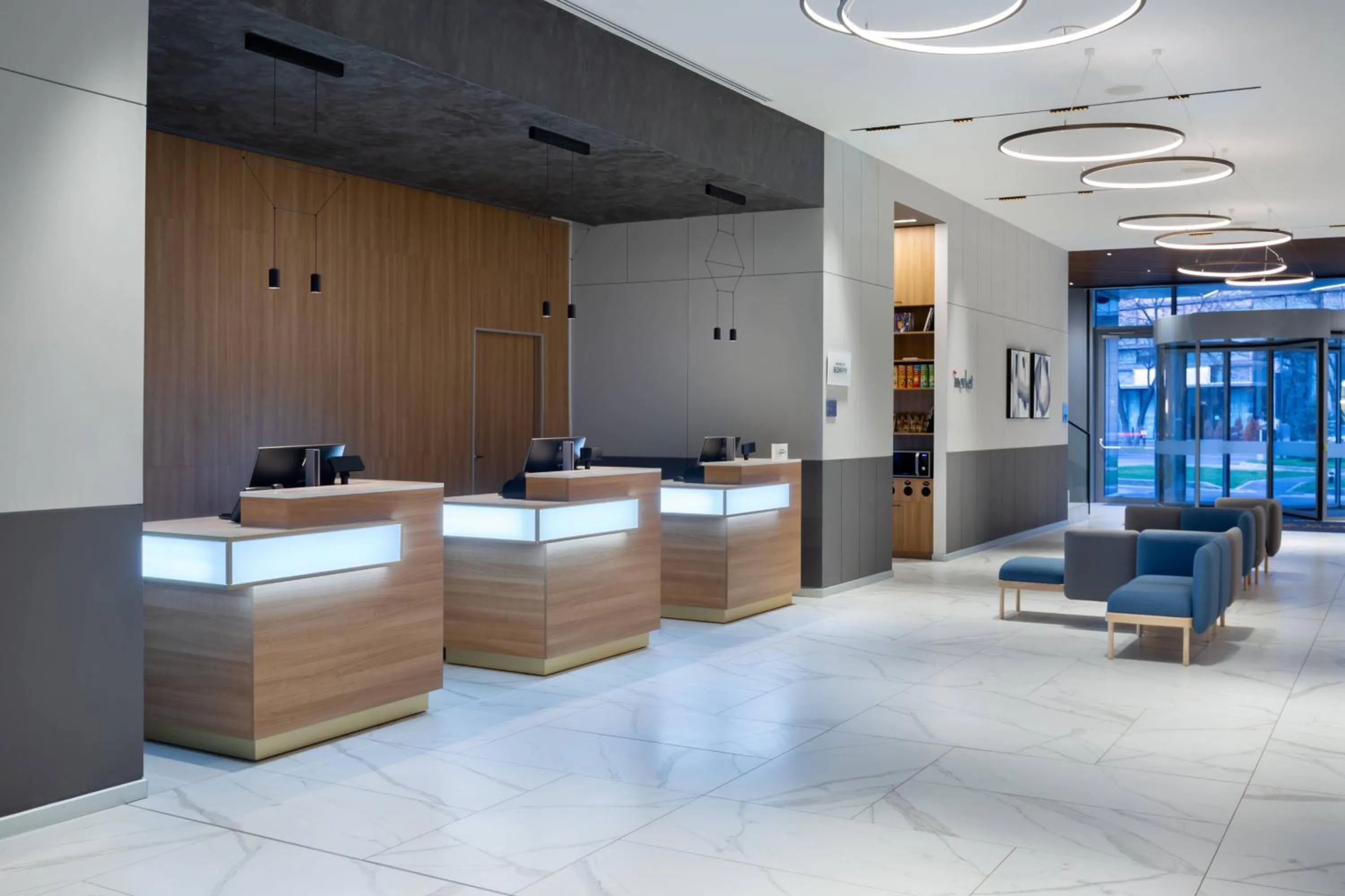 Lobby or reception in Courtyard by Marriott Bucharest Floreasca