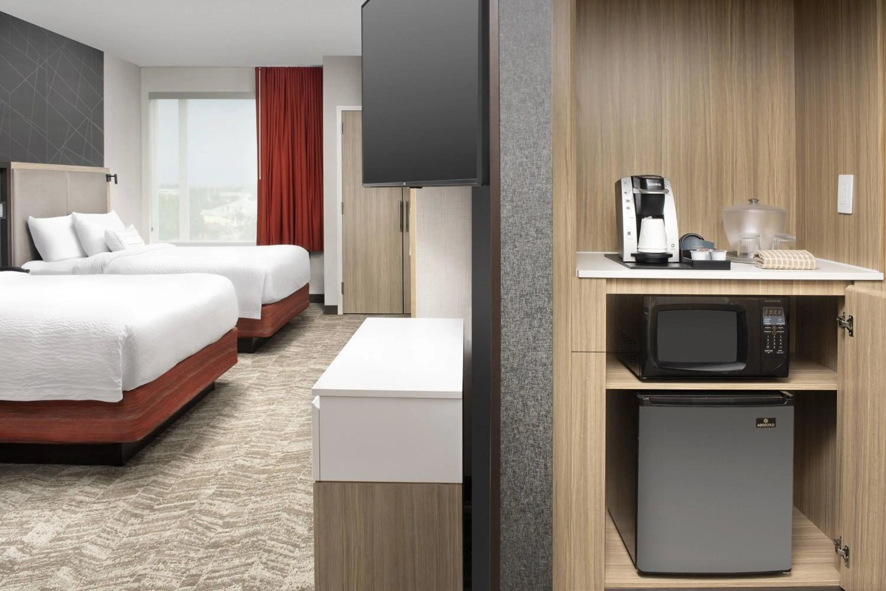 Bedroom, Bed in SpringHill Suites by Marriott Loveland Fort Collins/Windsor