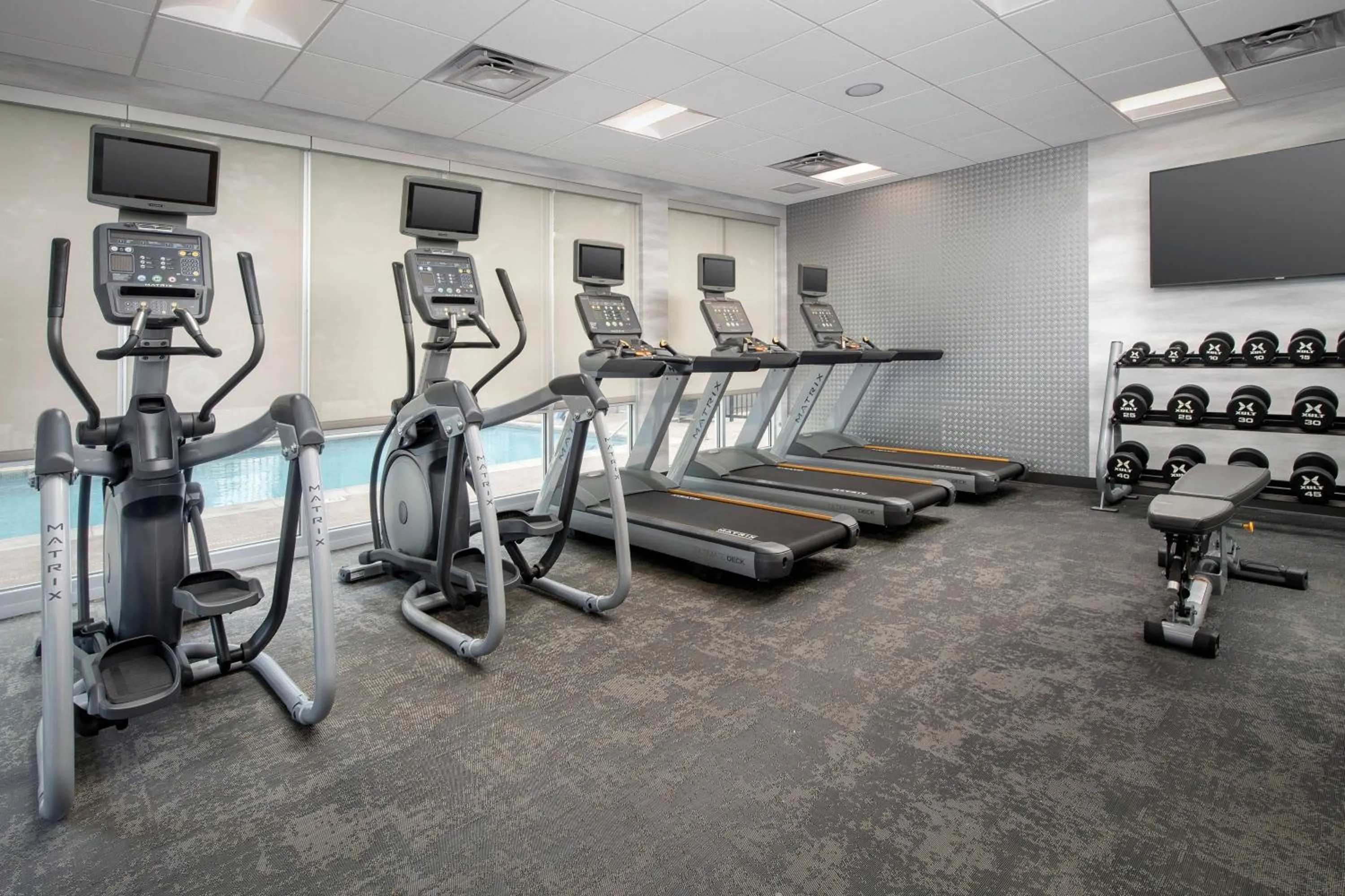 Fitness centre/facilities in Fairfield Inn & Suites by Marriott Knoxville Lenoir City/I-75