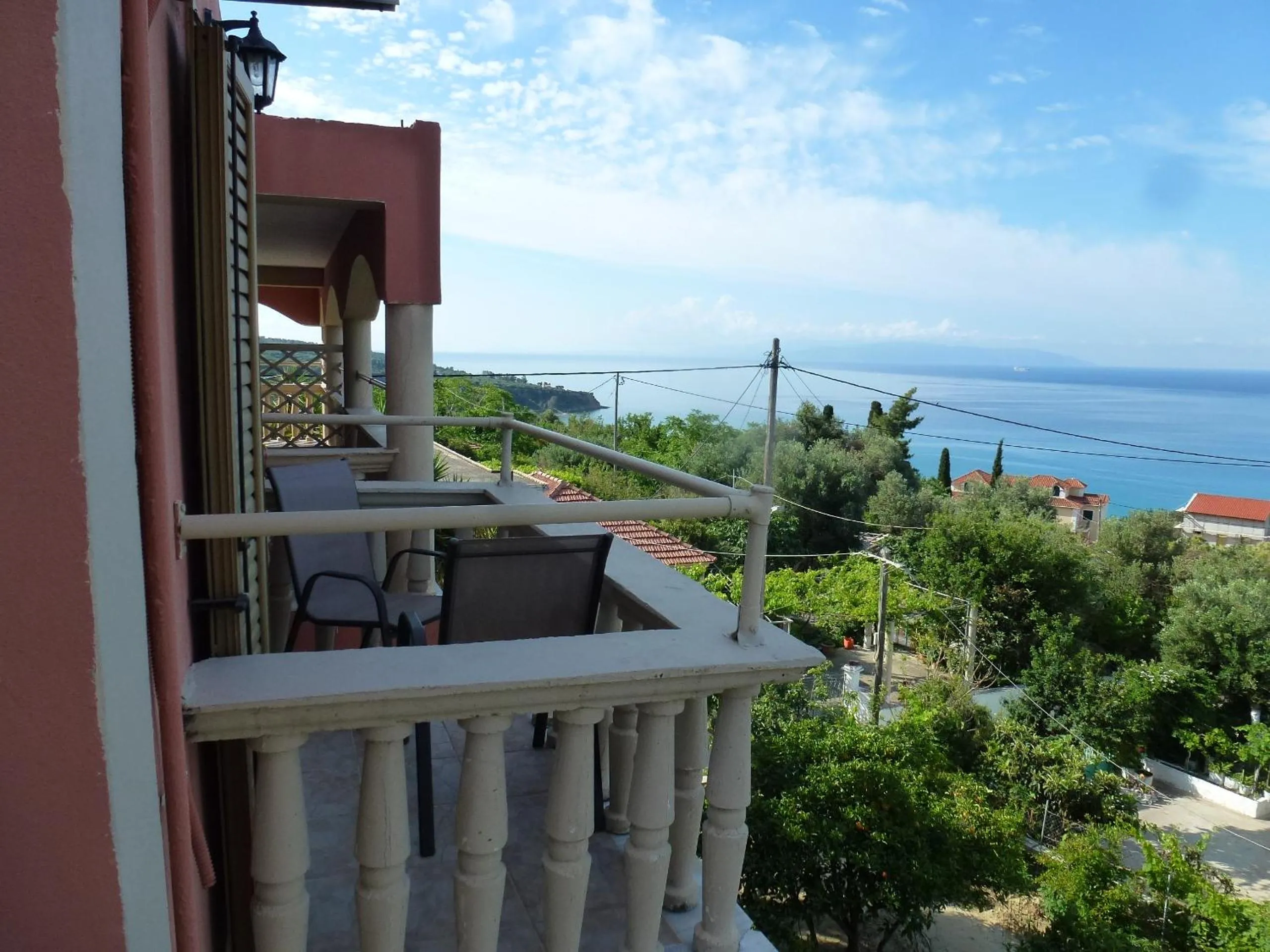 Balcony/Terrace in Marinos Studios at Lourdata village