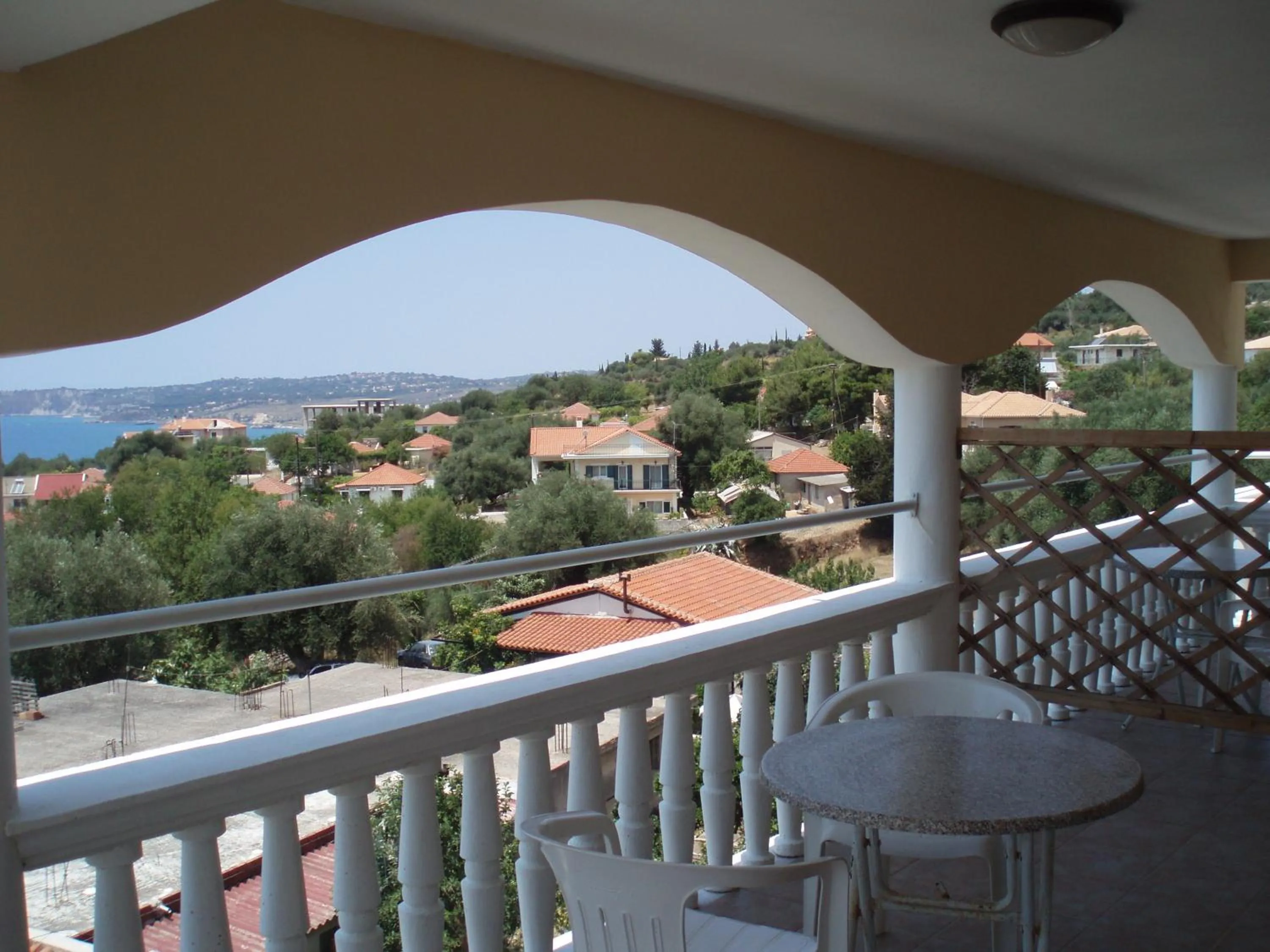 Balcony/Terrace in Marinos Studios at Lourdata village