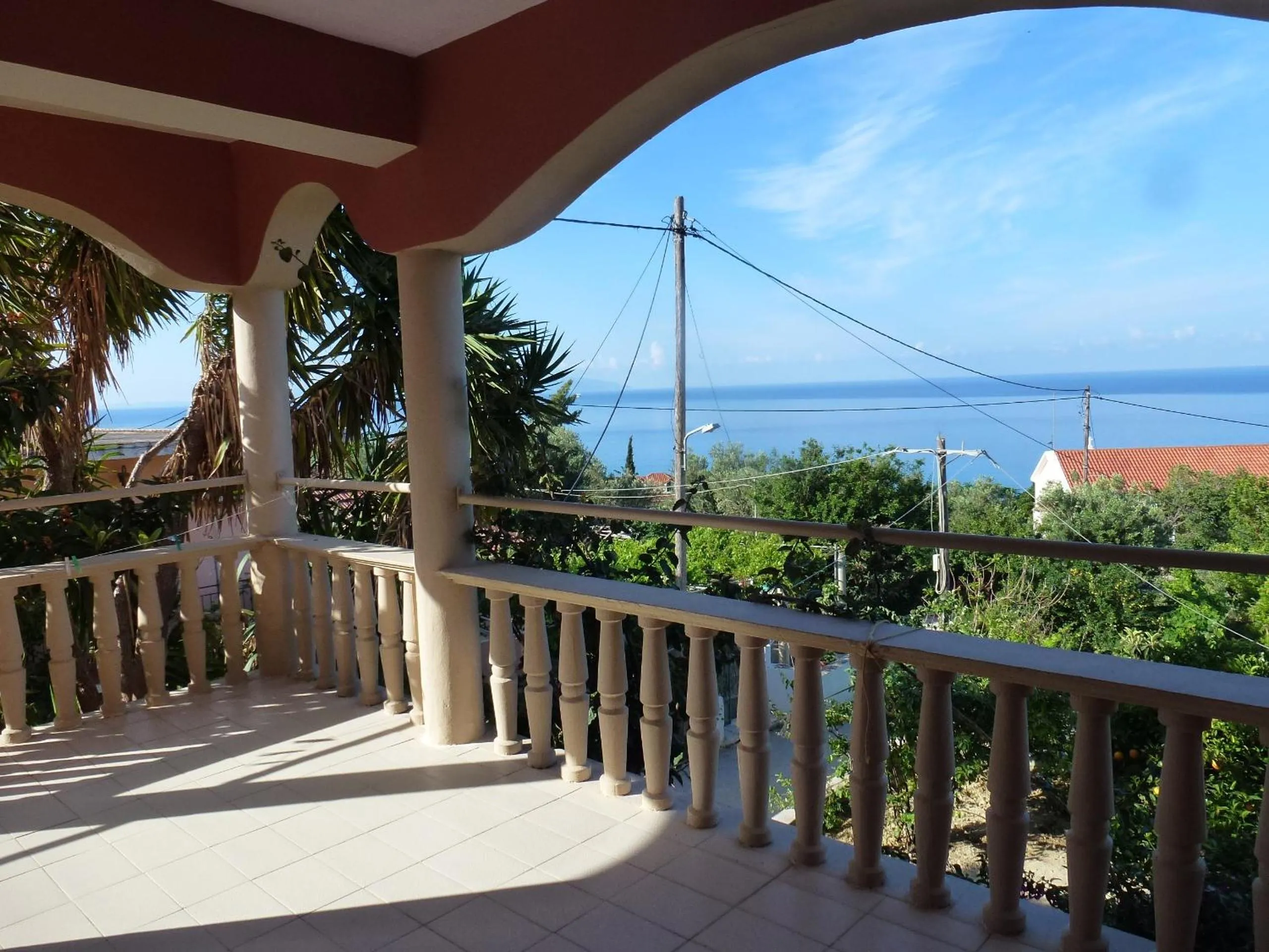 Balcony/Terrace in Marinos Studios at Lourdata village