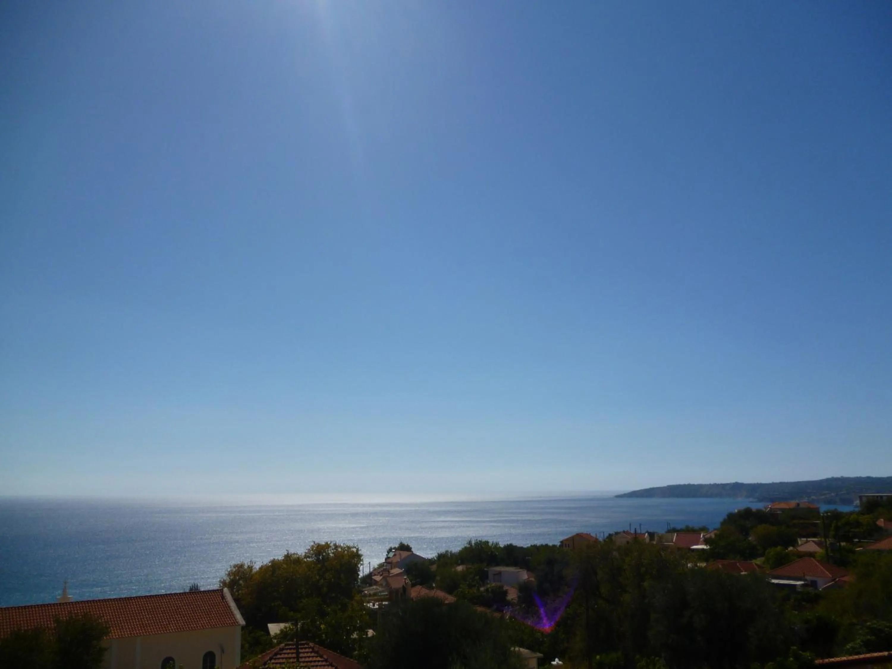 View (from property/room) in Marinos Studios at Lourdata village