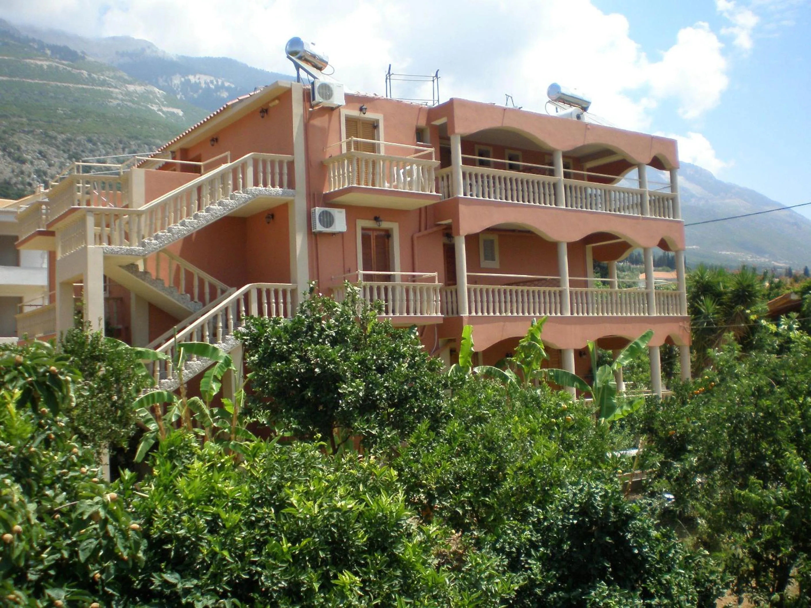 Property building in Marinos Studios at Lourdata village