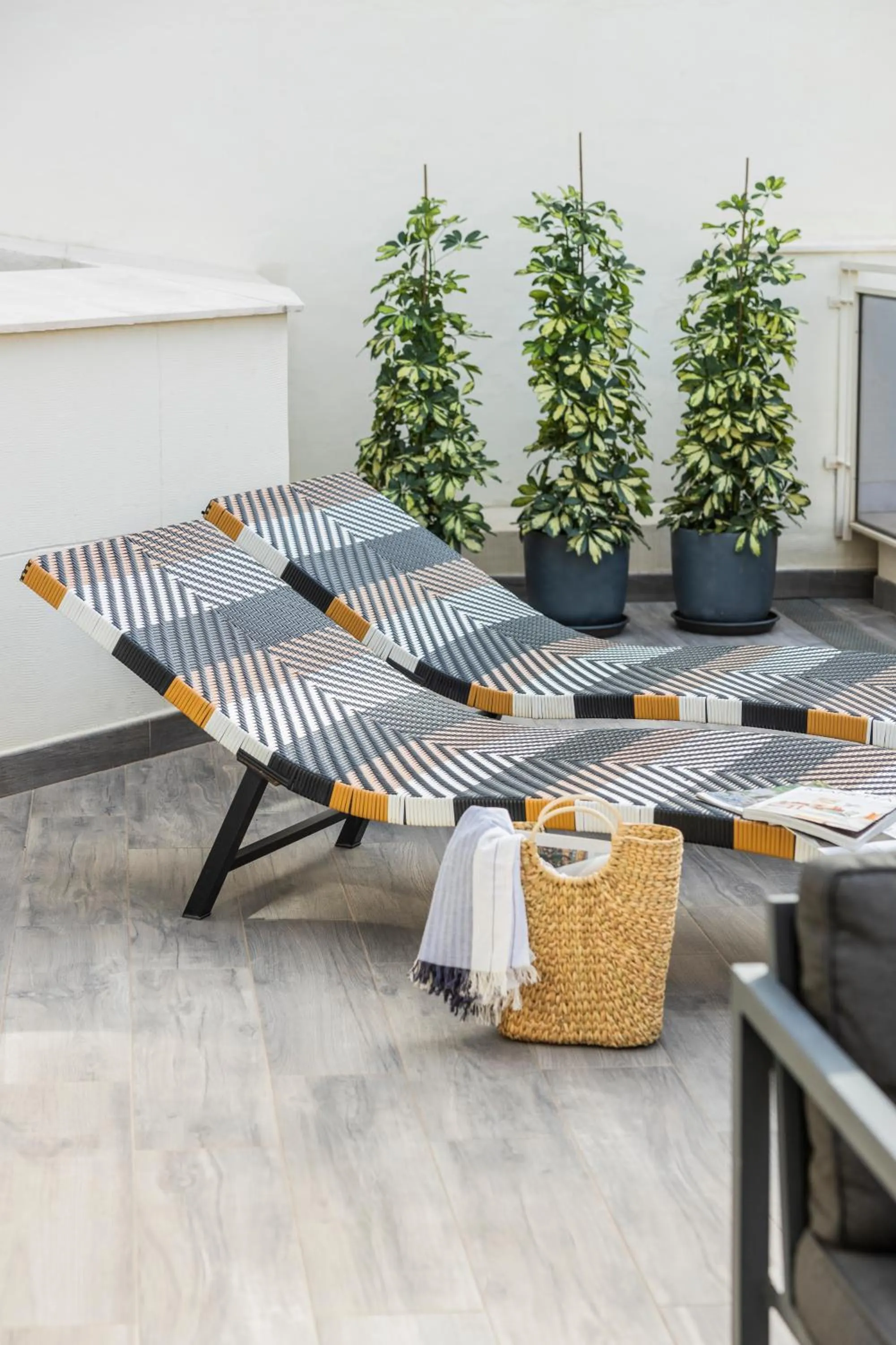 Balcony/Terrace in Room Mate Cosmo - City Centre, Valencia