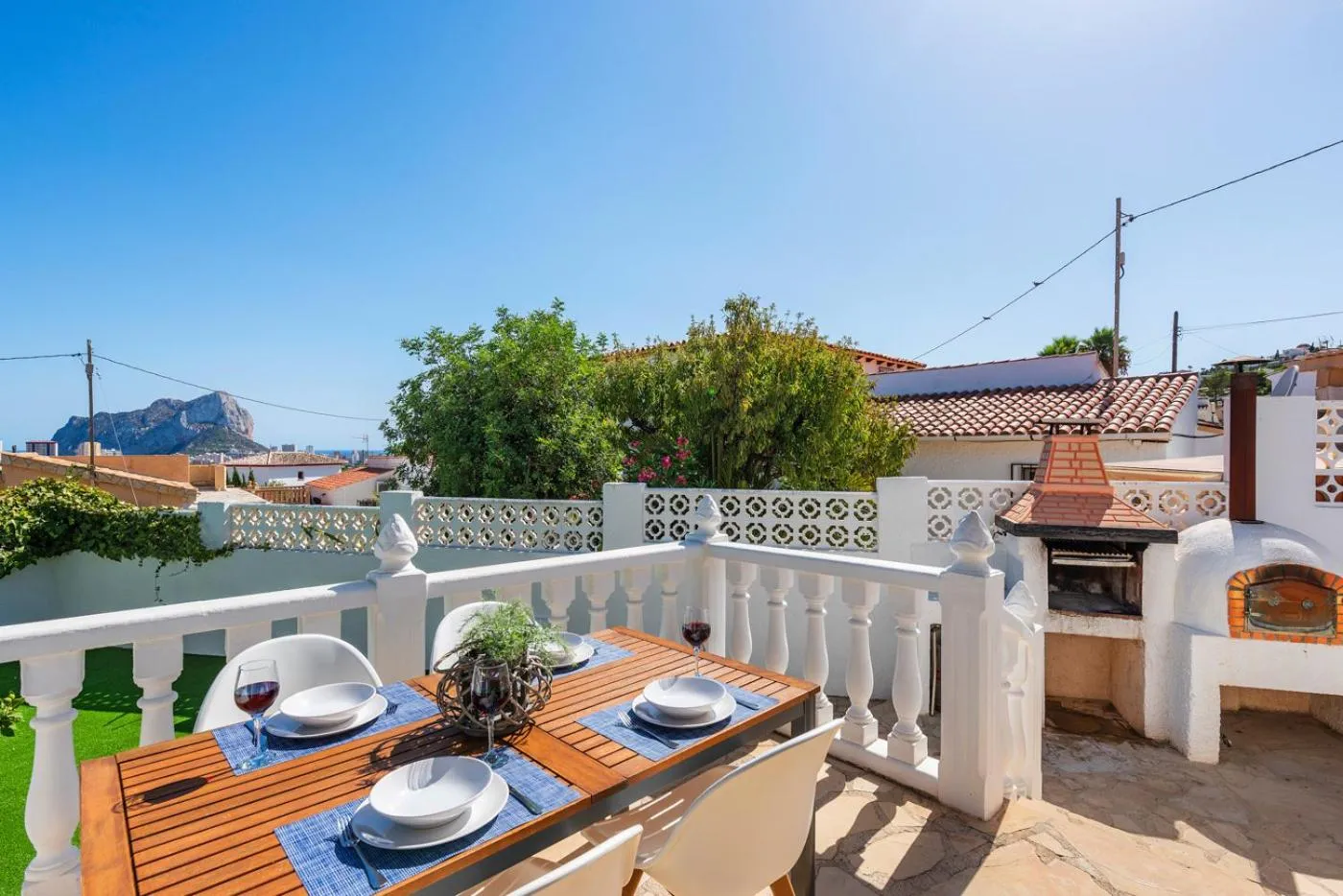 Balcony/Terrace in Villa Maeva - PlusHolidays