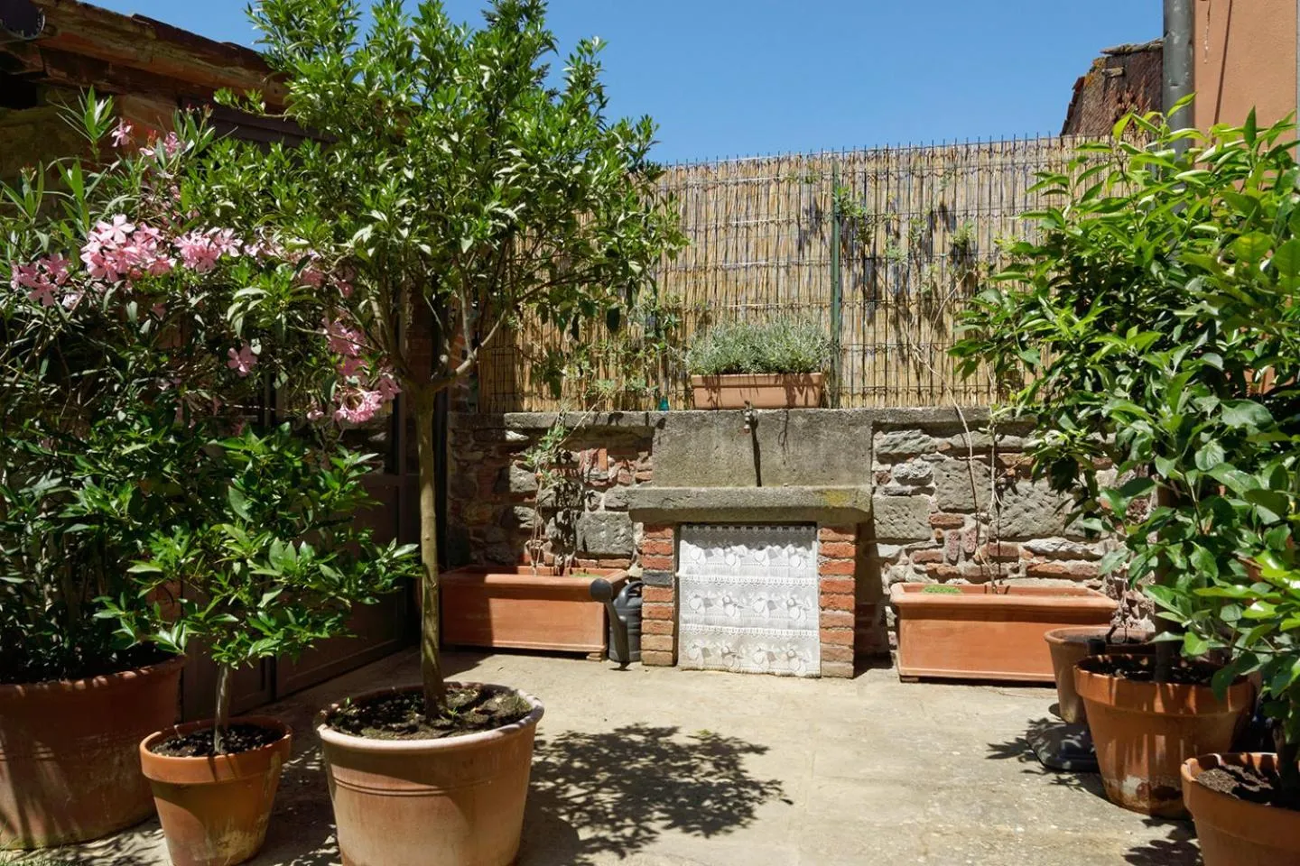 Patio in Bed & Breakfast Bel Giorgio