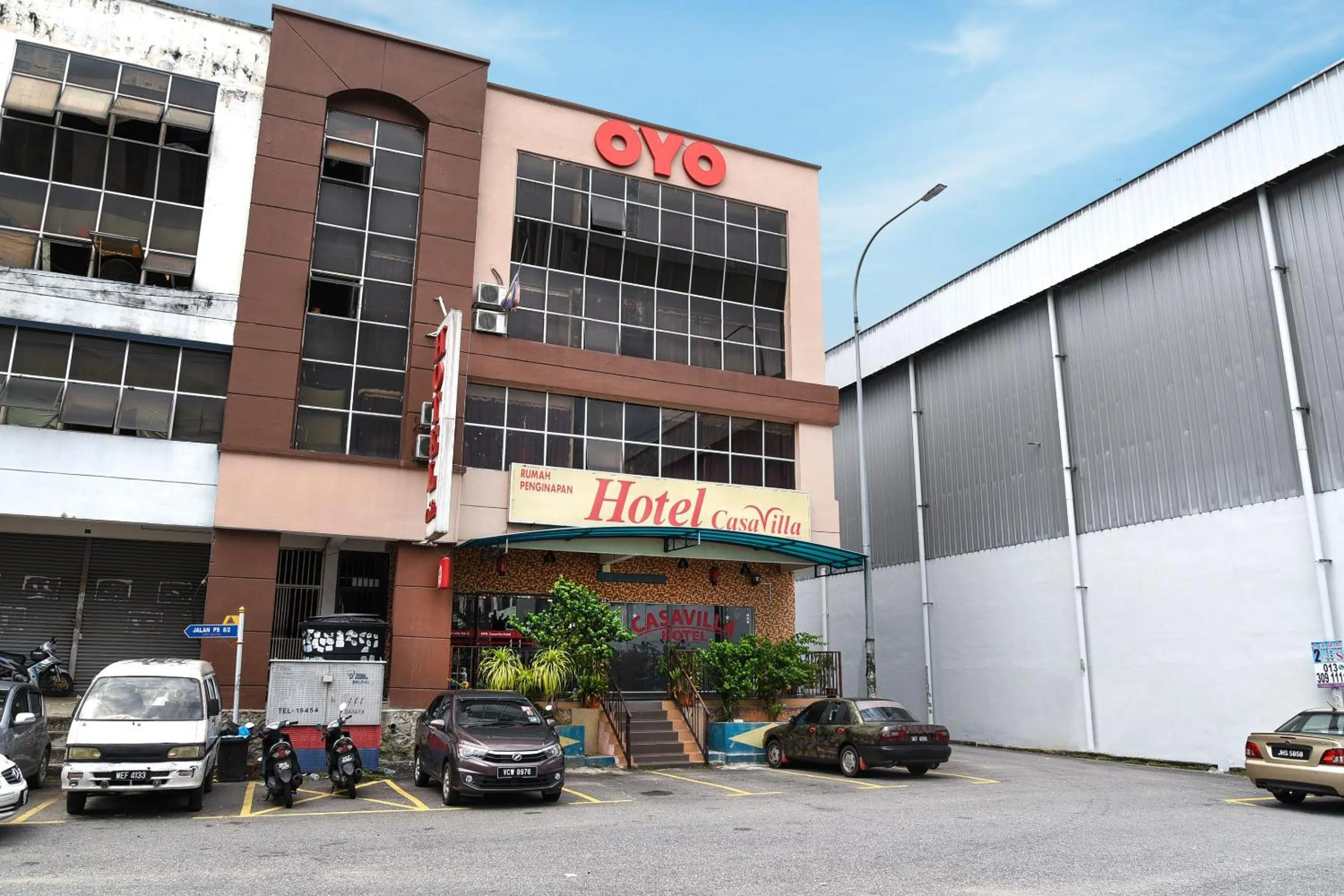 Facade/entrance in Hotel O Casavilla Hotel