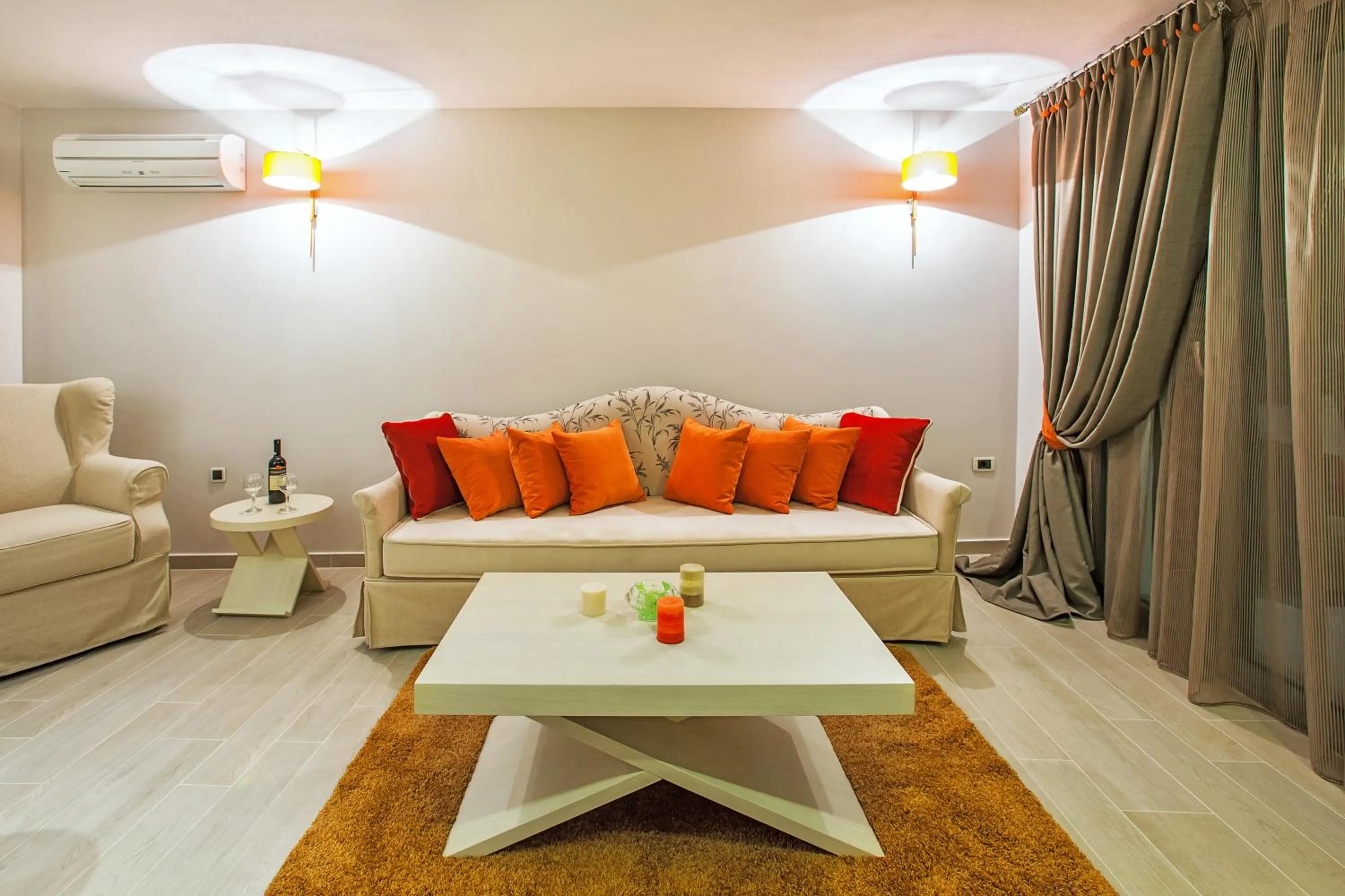 Living room in Core Hotel