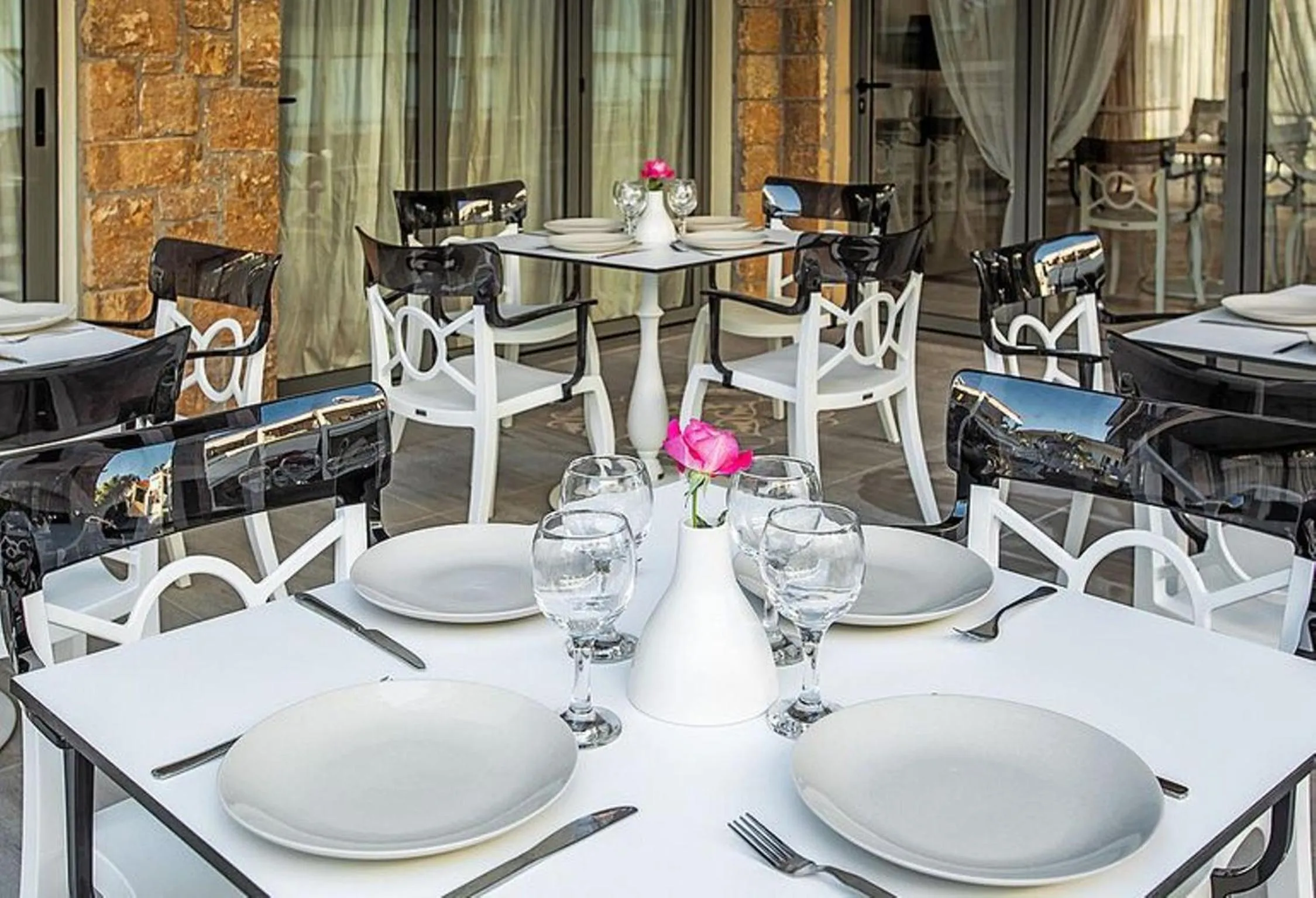 Decorative detail in Core Hotel