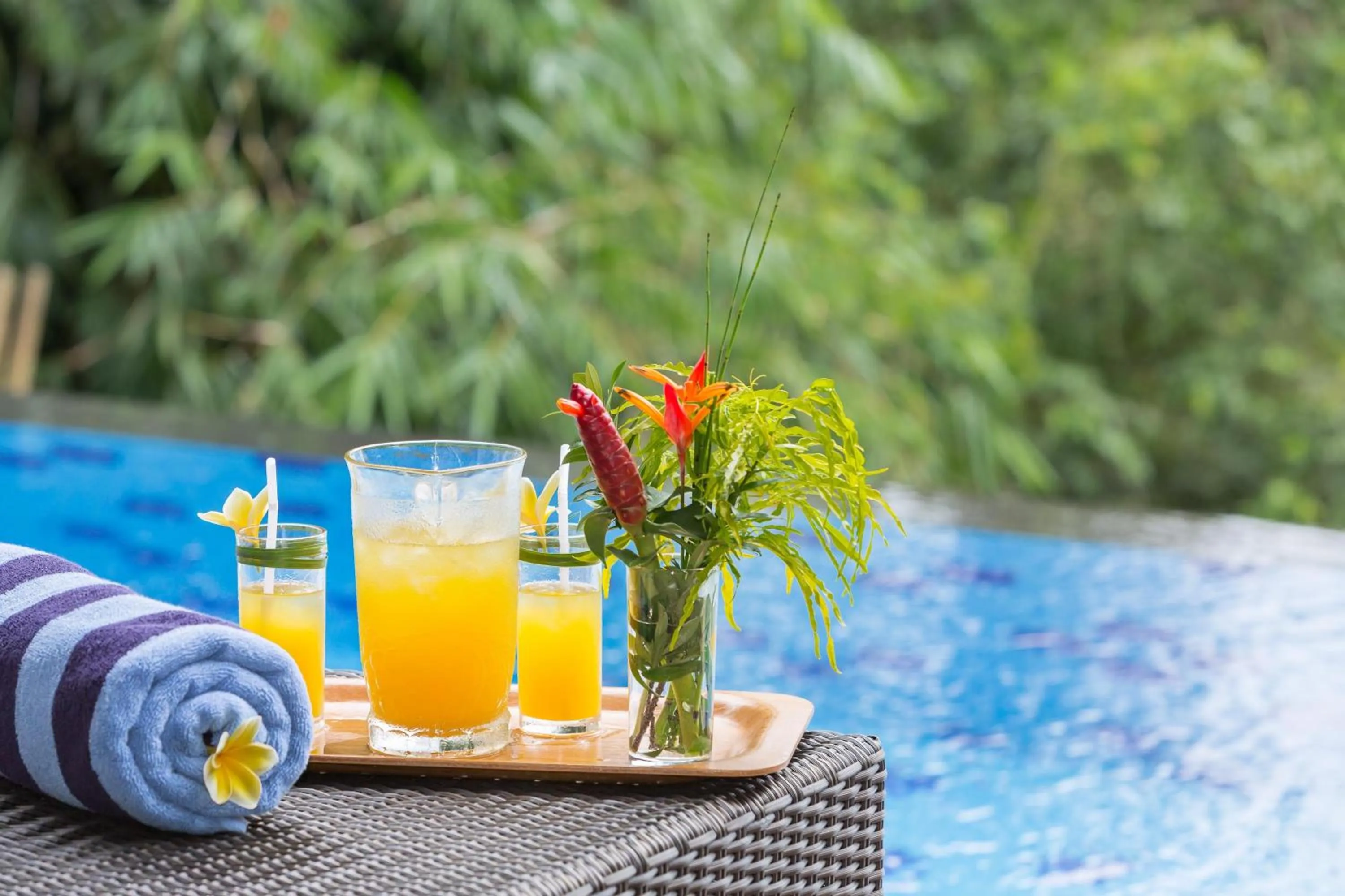 Swimming pool in Villa Atap Padi by Nagisa Bali