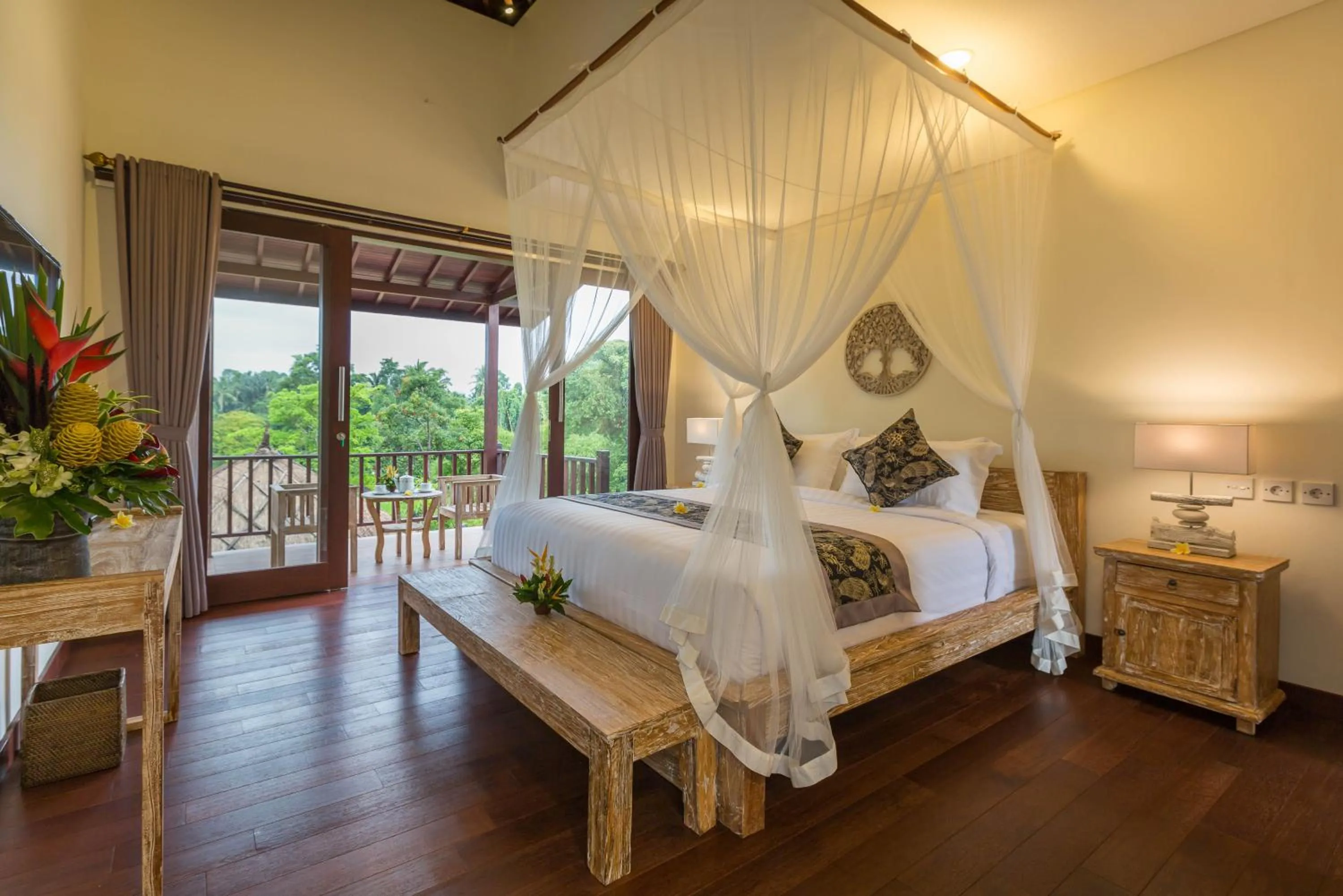 Photo of the whole room, Bed in Villa Atap Padi by Nagisa Bali