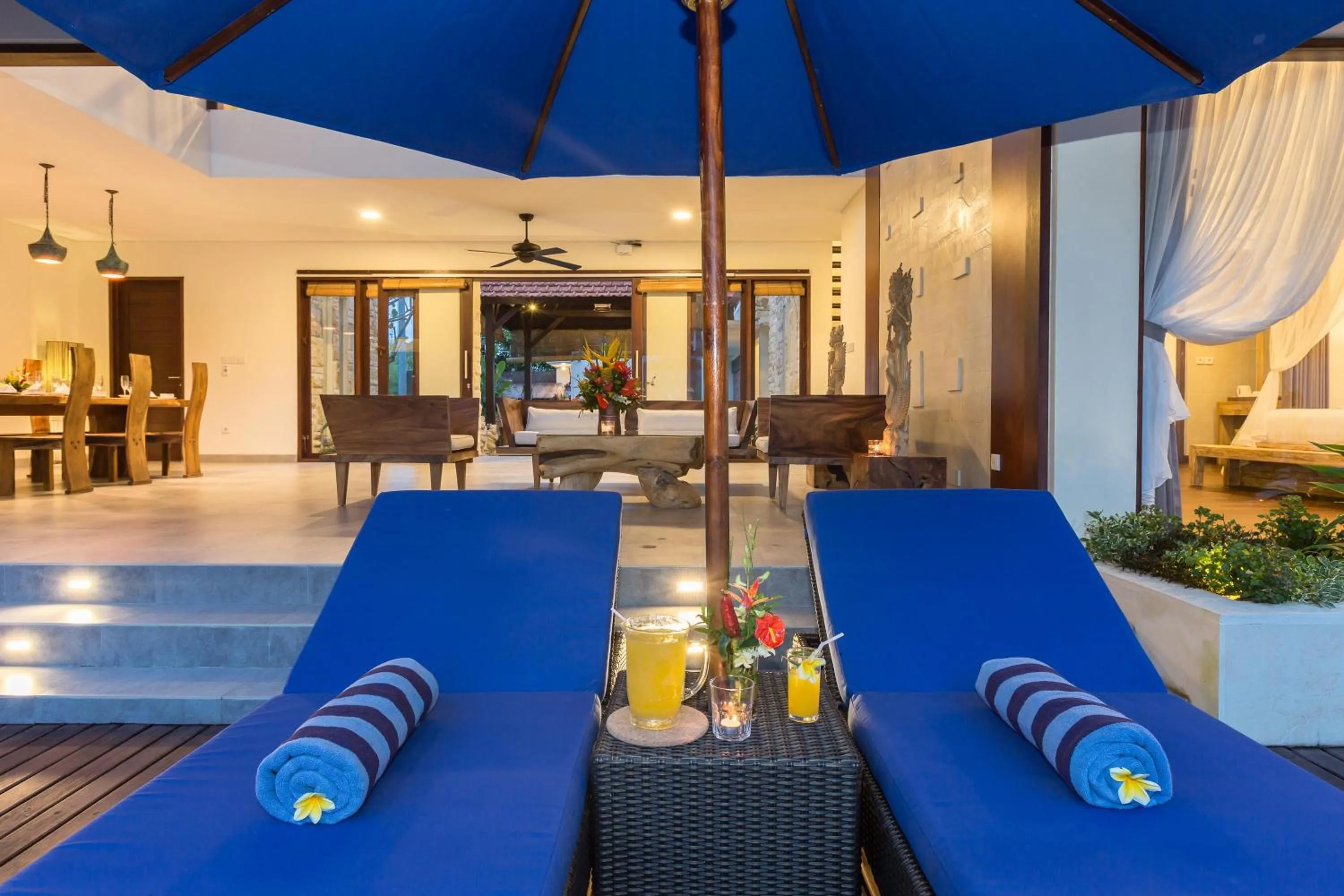 Patio in Villa Atap Padi by Nagisa Bali