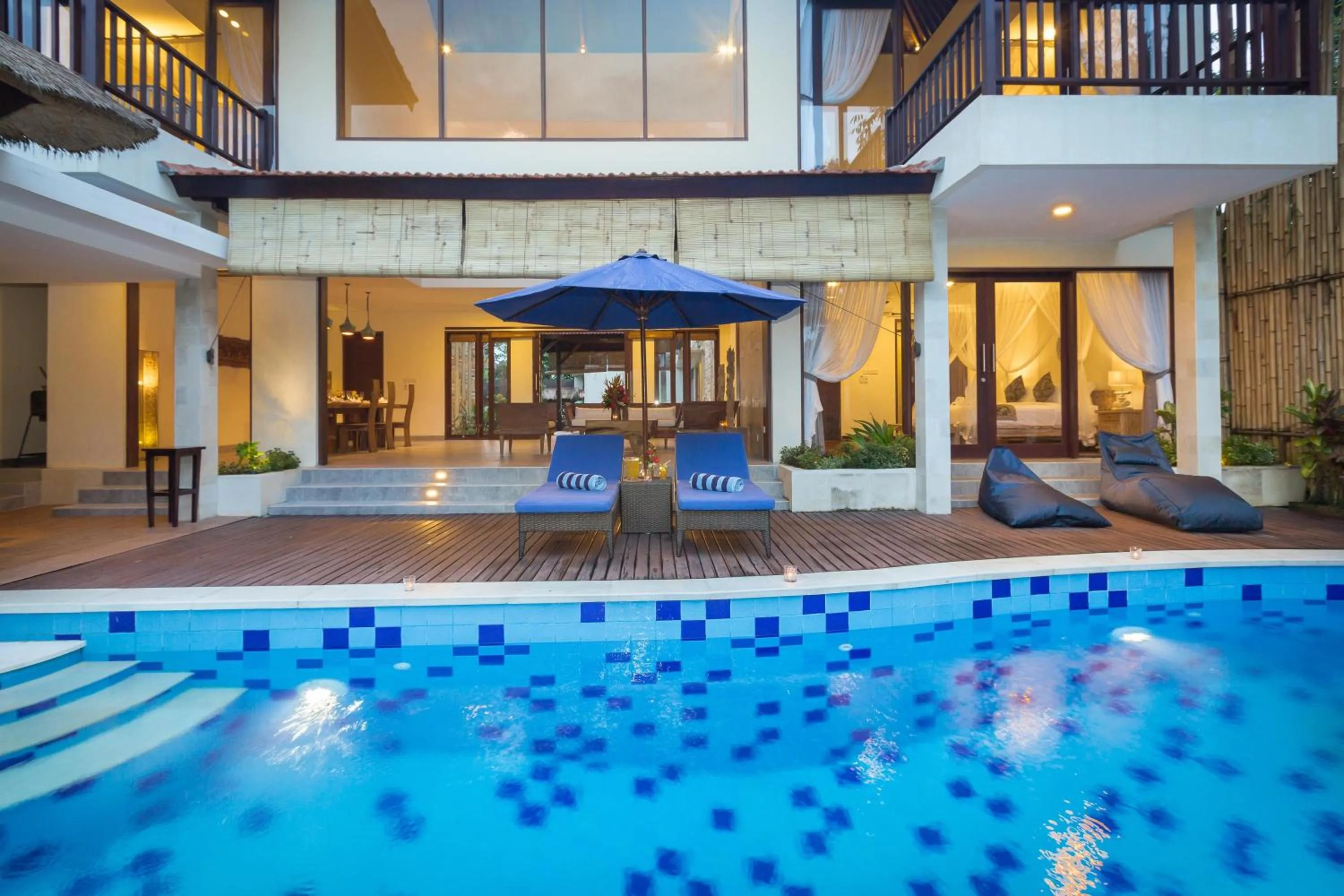 Swimming pool in Villa Atap Padi by Nagisa Bali