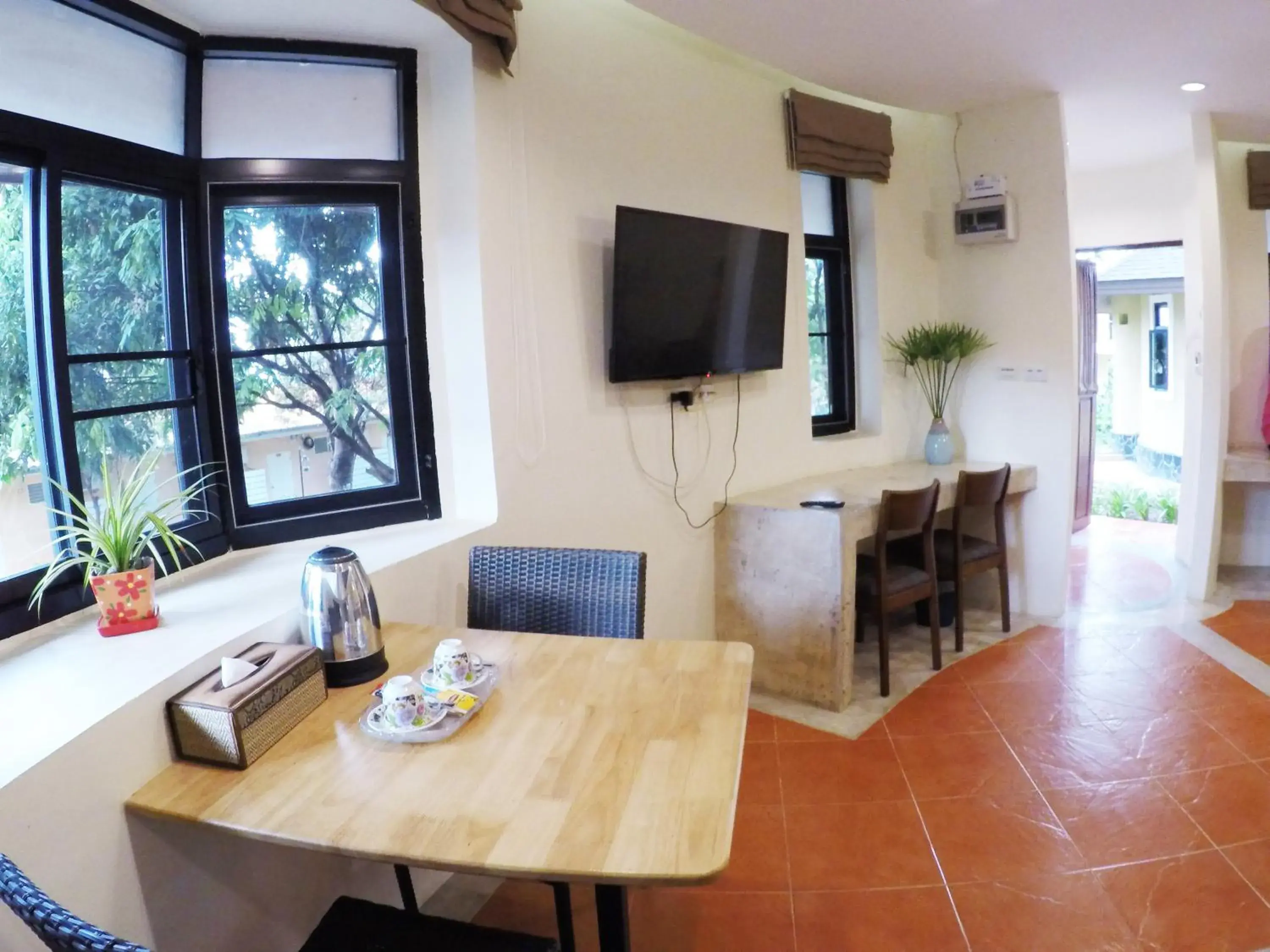 Single Room with Garden View - single occupancy in ChiangRai Lake Hill Single Room with Garden View - single occupancy in ChiangRai Lake Hill