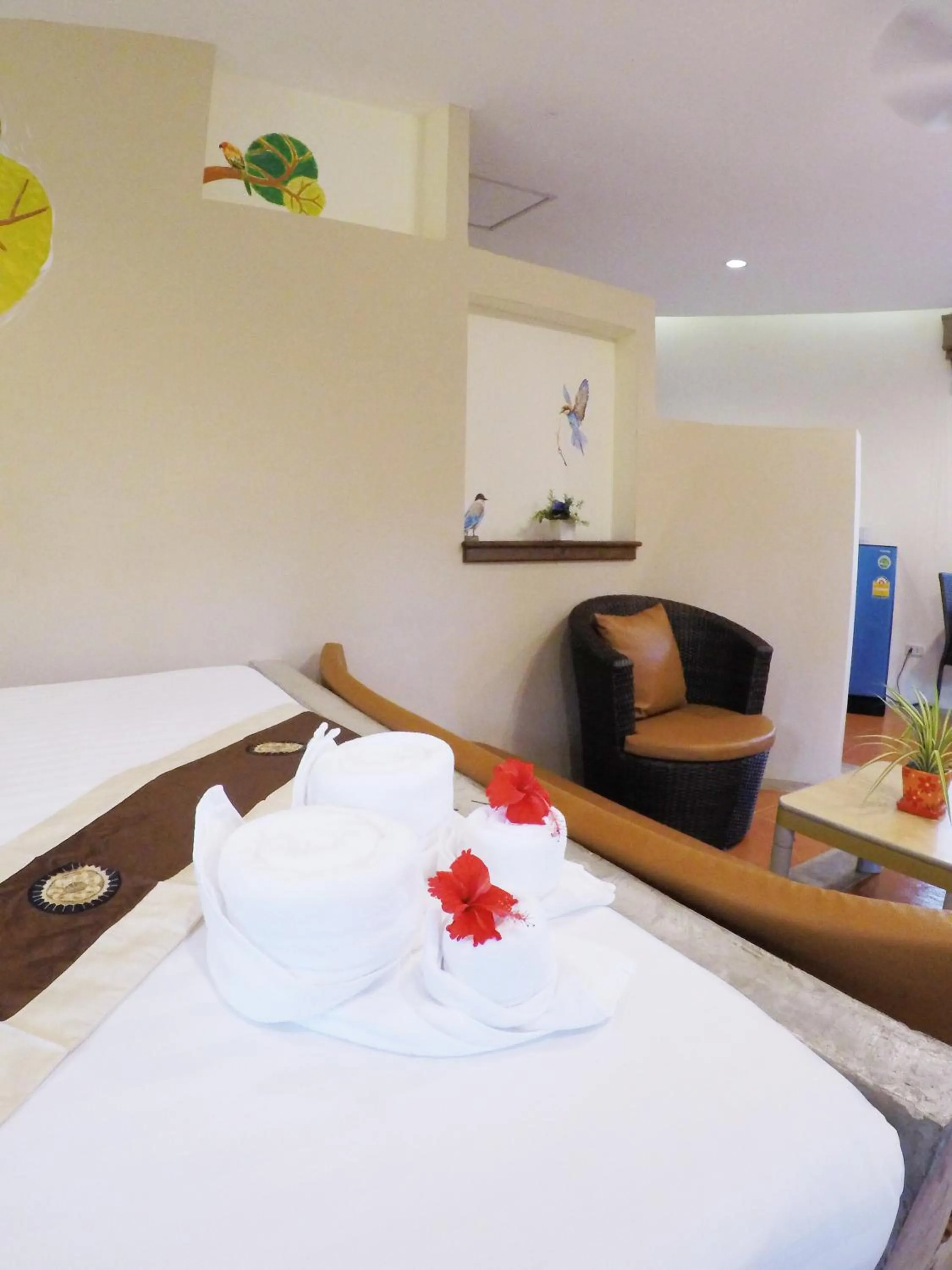 Bed in ChiangRai Lake Hill