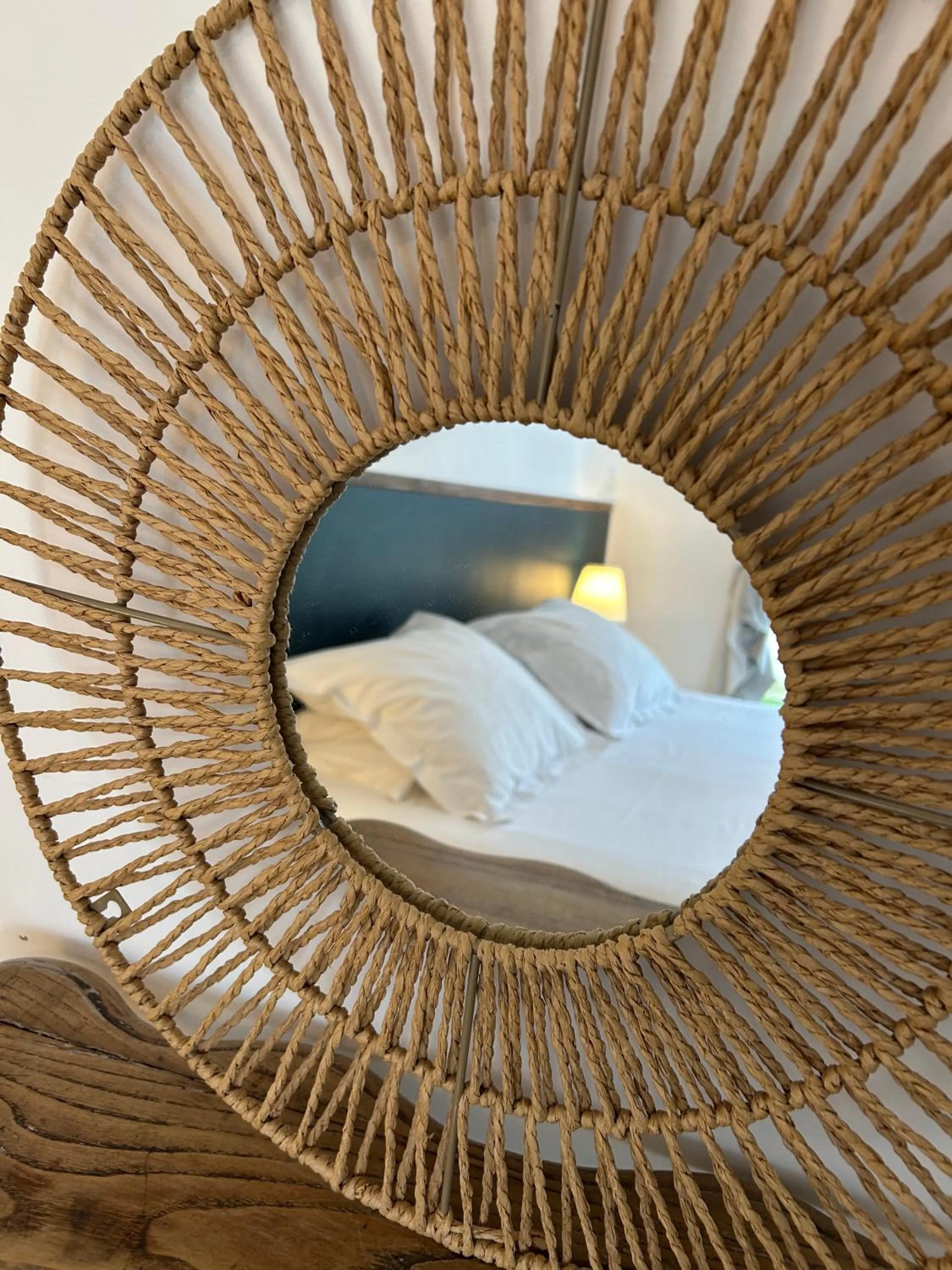 Bedroom in Hôtel Restaurant La Voile Bleue