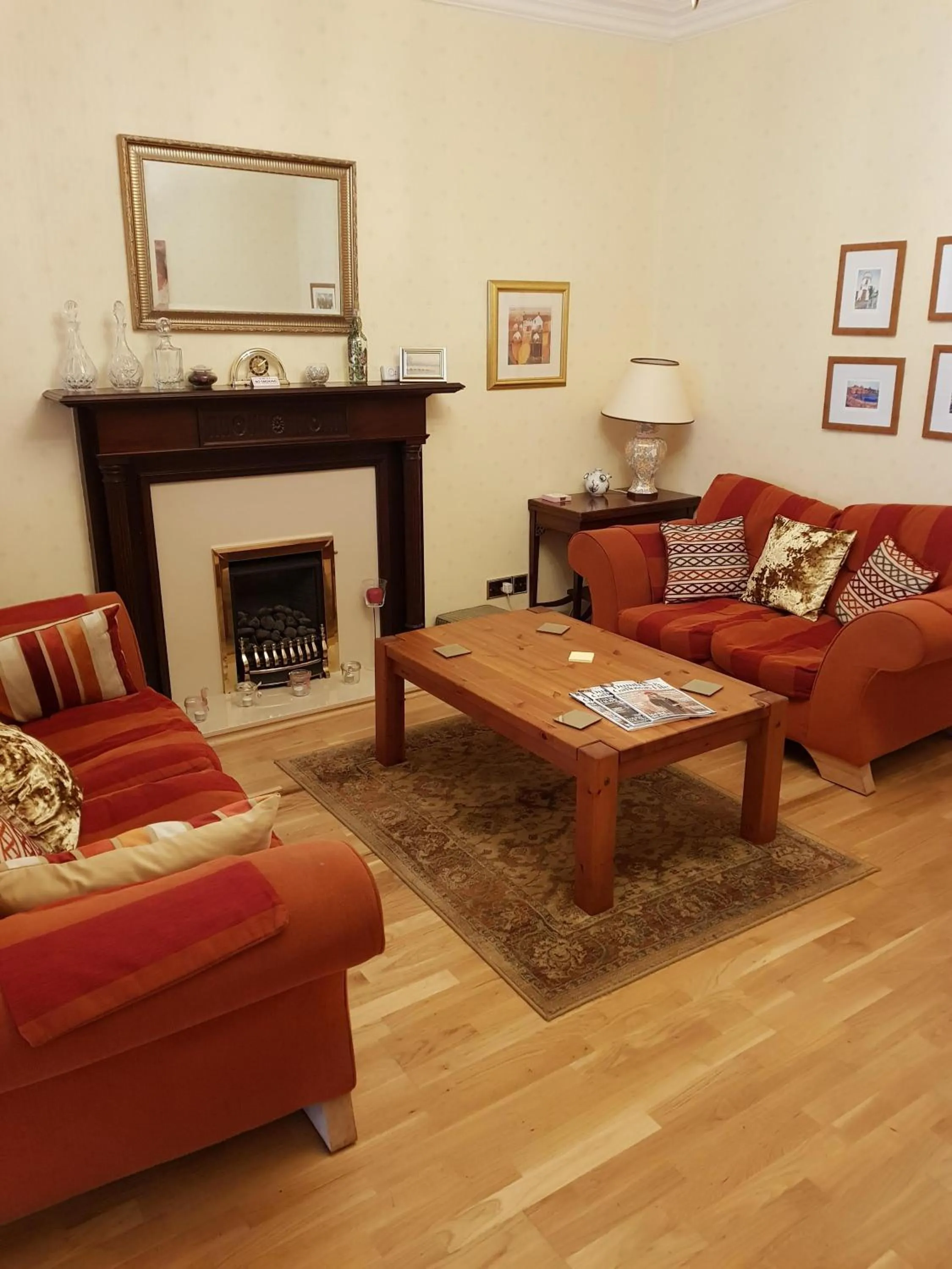 Living room in Hamilton House