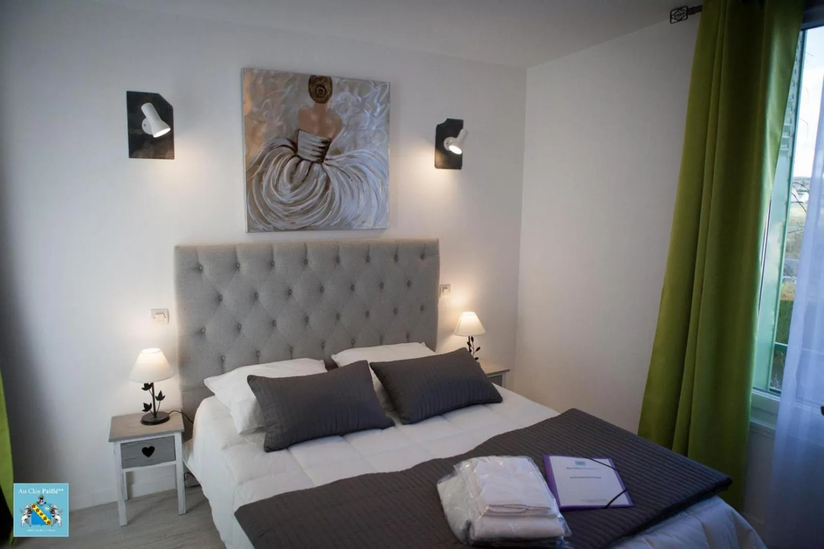 Photo of the whole room, Bed in Hôtel Au Clos Paillé La Roche Posay